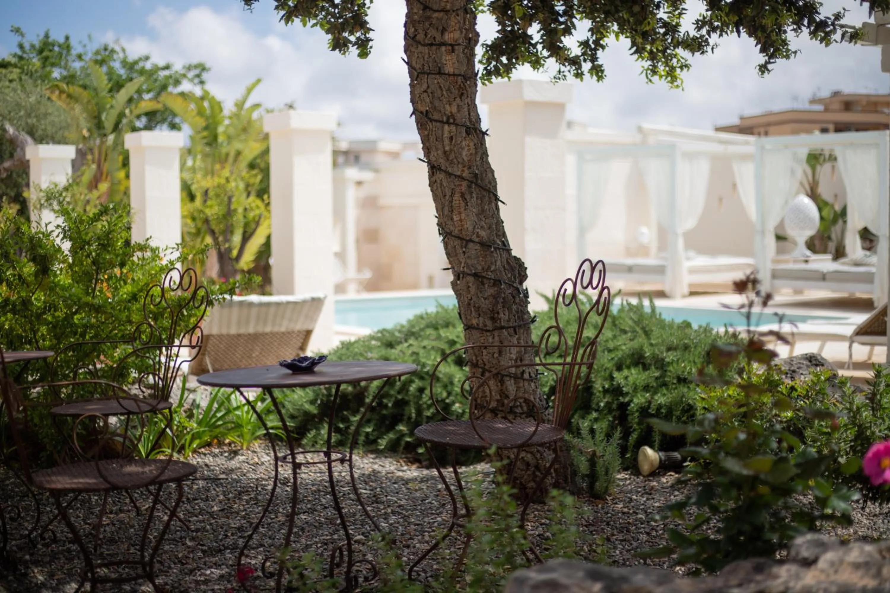 Patio in Masseriola Antiche Fogge by Apulia Hospitality