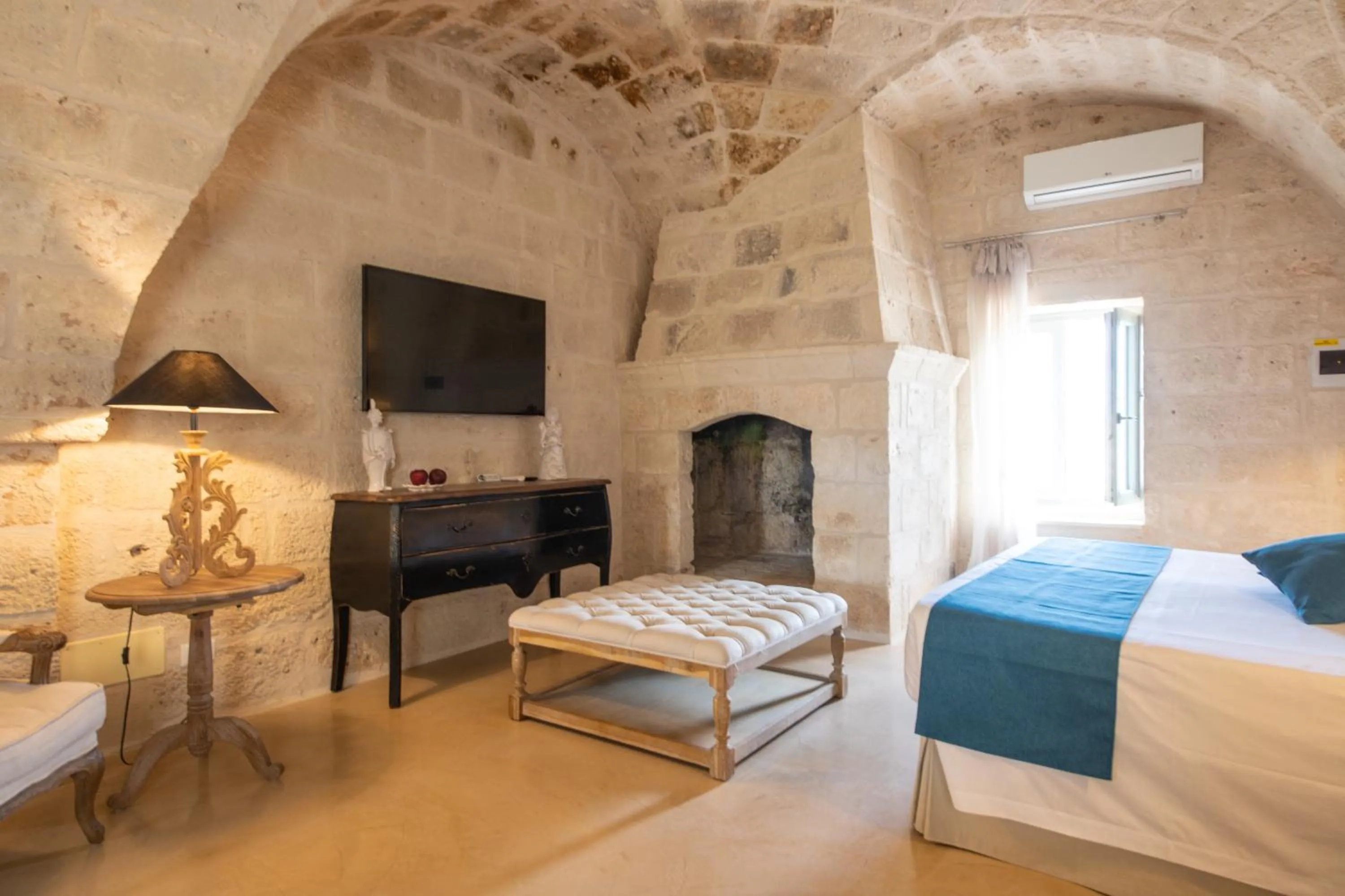 Bed in Masseriola Antiche Fogge by Apulia Hospitality