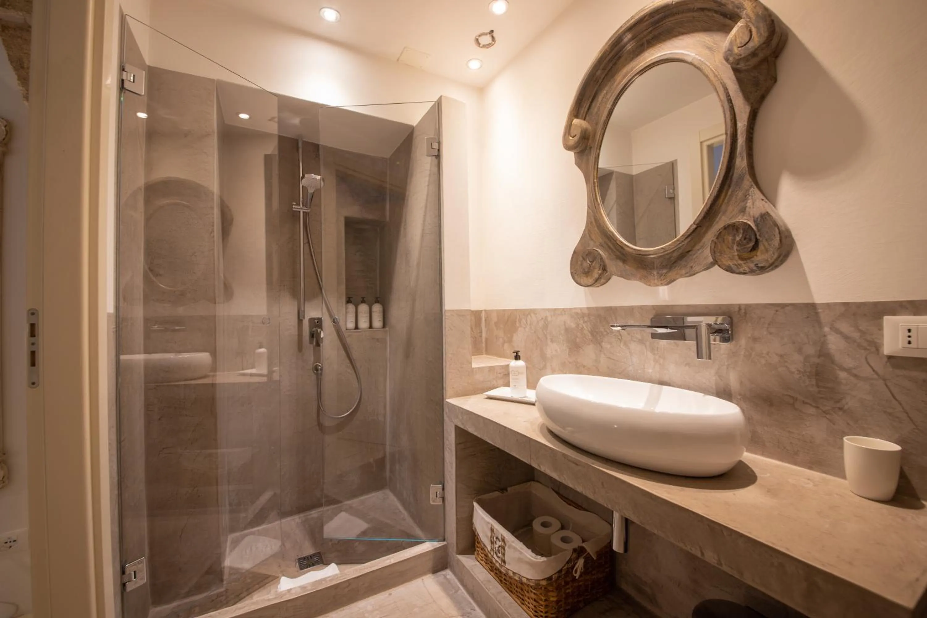 Bathroom in Masseriola Antiche Fogge by Apulia Hospitality