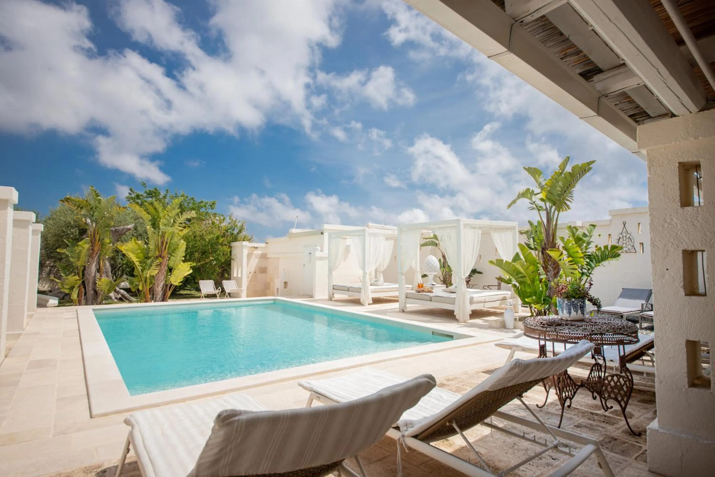 Solarium in Masseriola Antiche Fogge by Apulia Hospitality