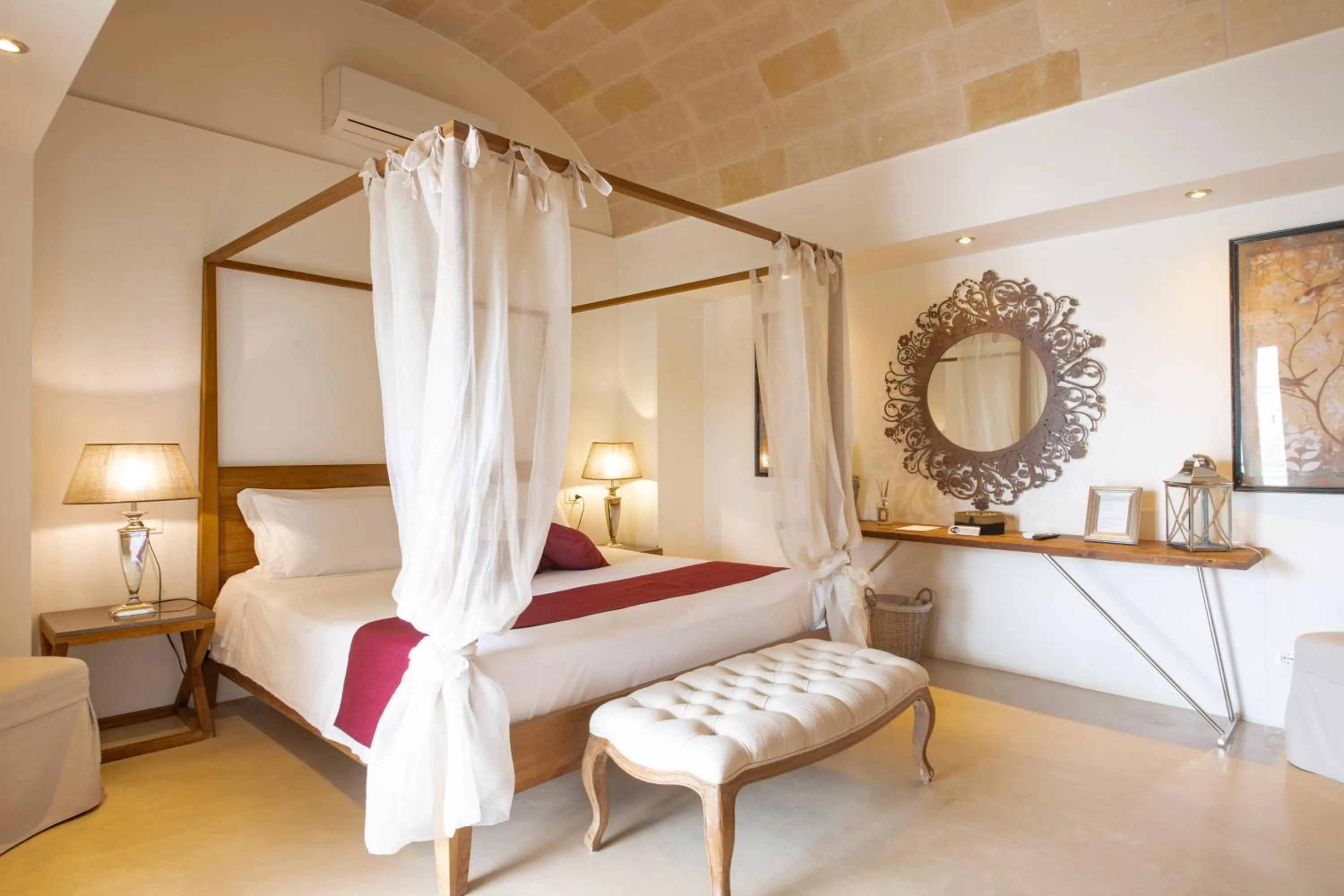 Bed in Masseriola Antiche Fogge by Apulia Hospitality