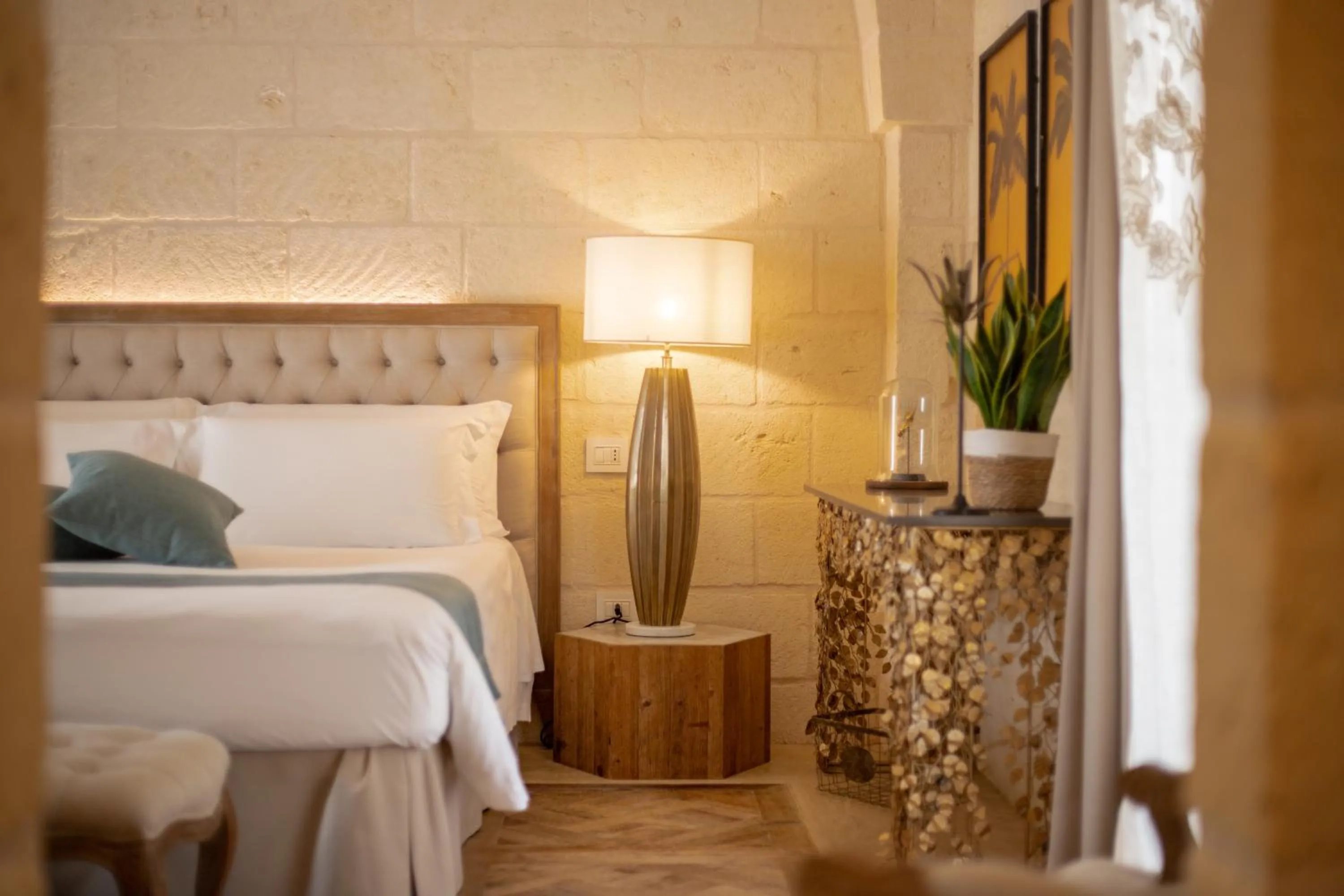 Bed in Masseriola Antiche Fogge by Apulia Hospitality