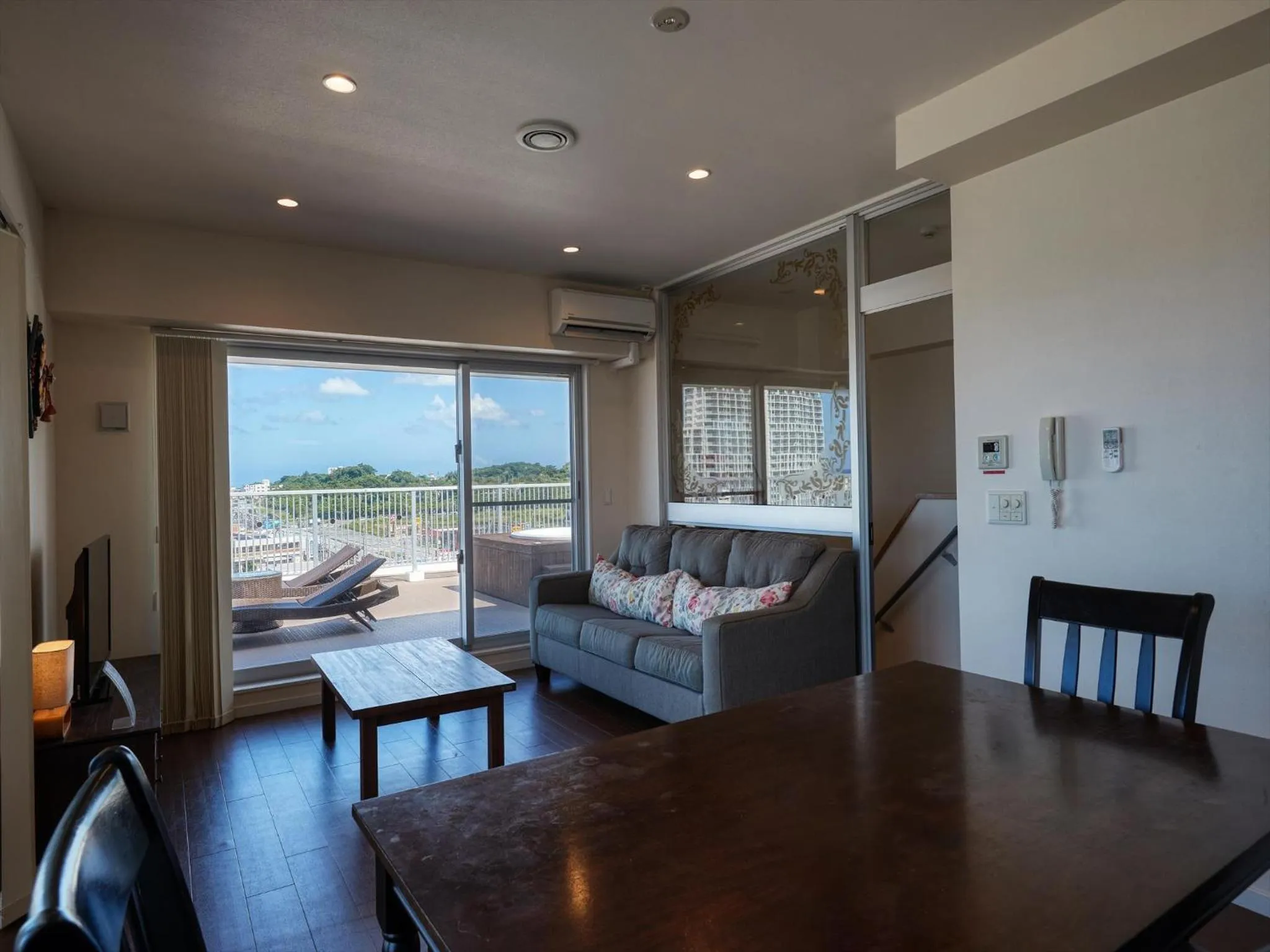 Living room in Seaside Condominium Rana Chatan