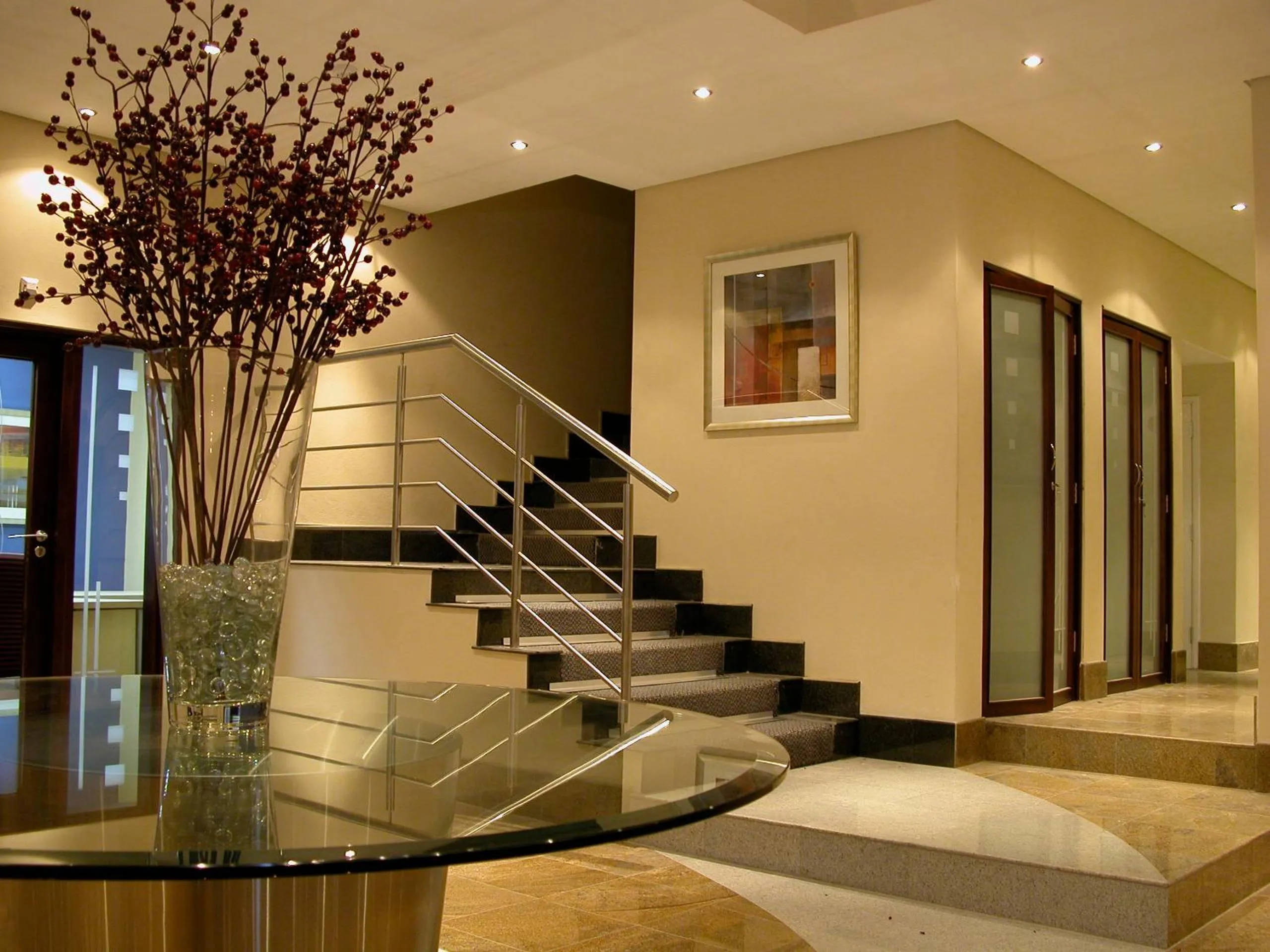 Facade/entrance in Hotel 2001