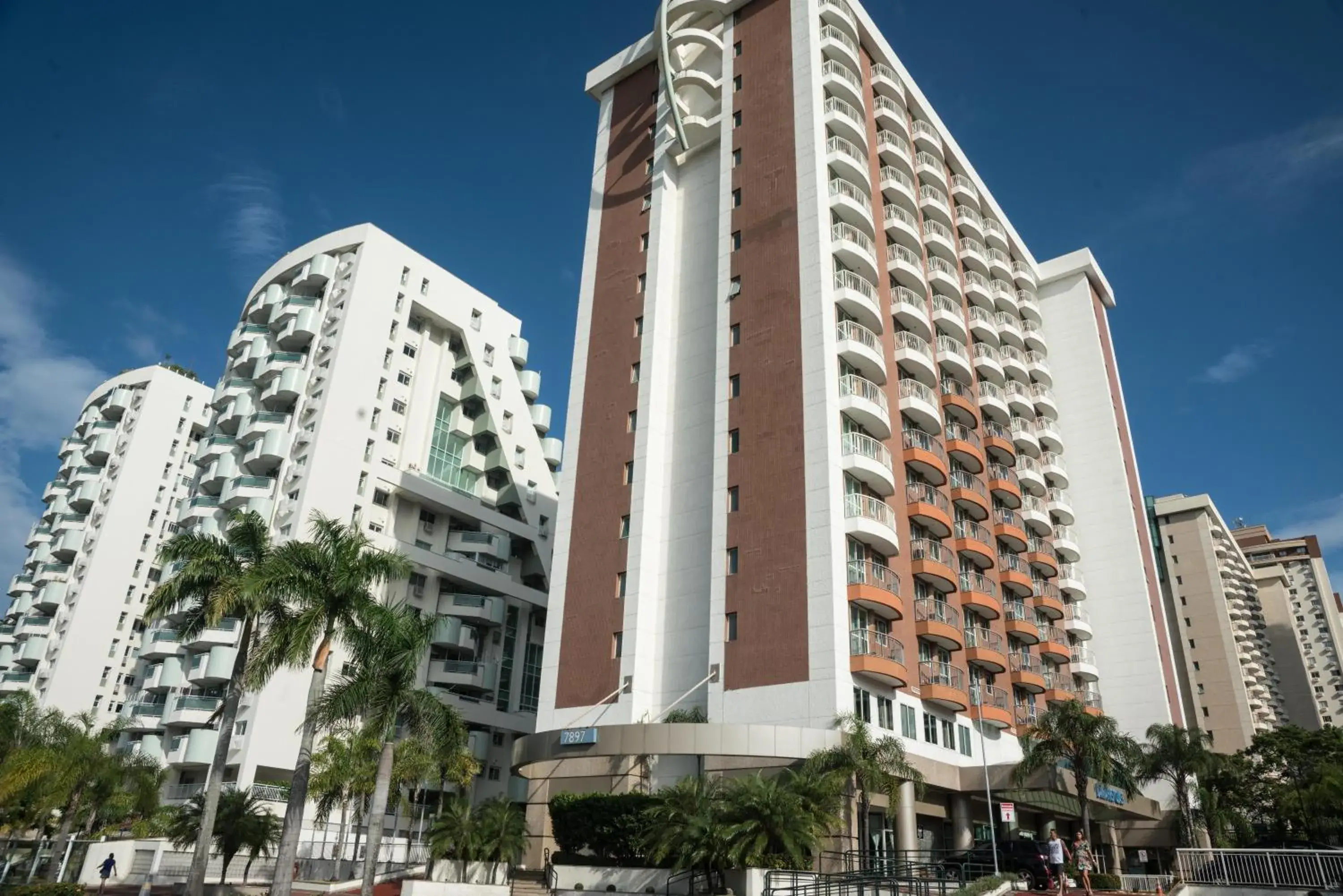 Facade/entrance in Plaza Rio Residences - Barra First Facade/entrance in Plaza Rio Residences - Barra First