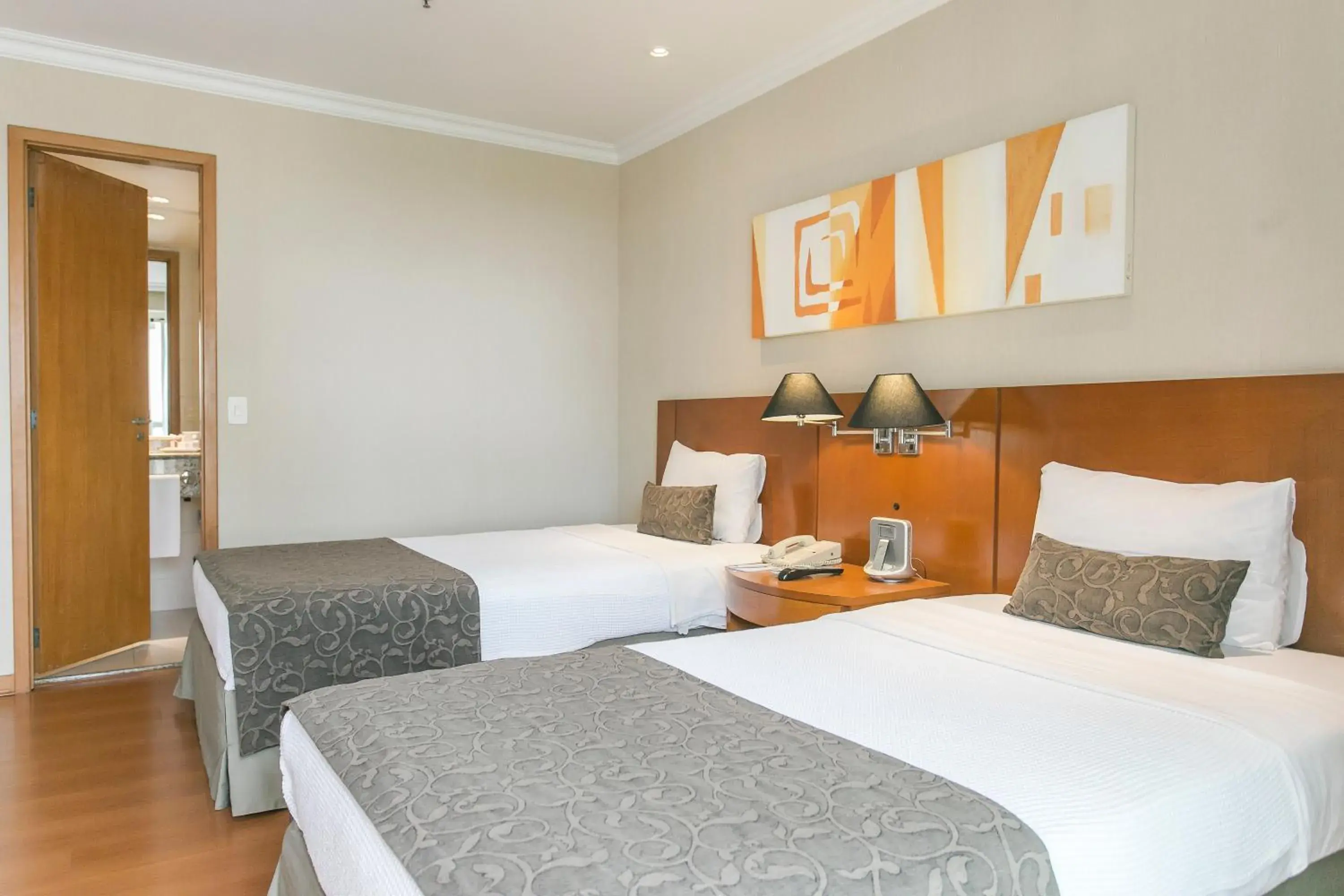 Photo of the whole room, Bed in Plaza Rio Residences - Barra First Photo of the whole room, Bed in Plaza Rio Residences - Barra First