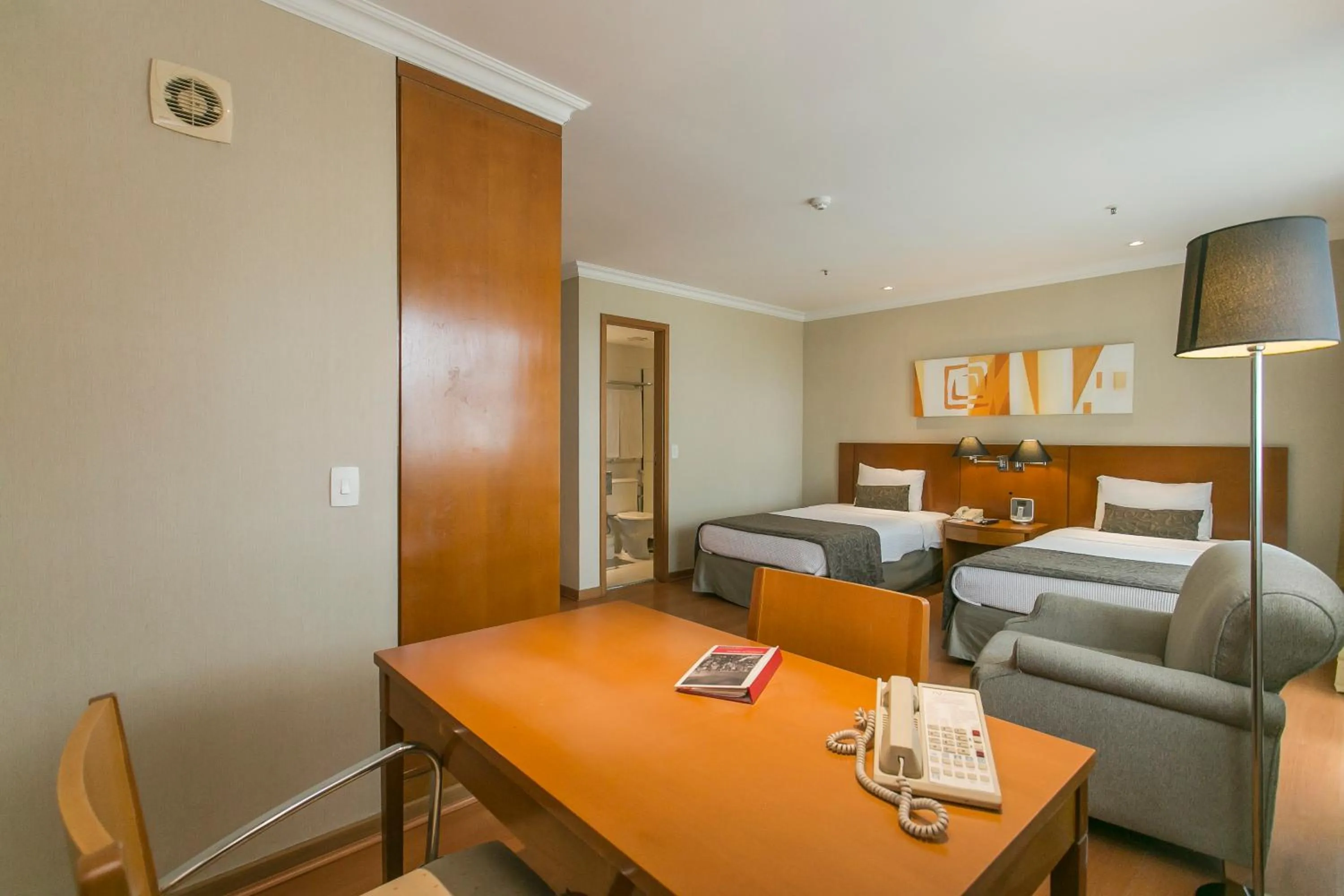 Photo of the whole room, Bed in Plaza Rio Residences - Barra First