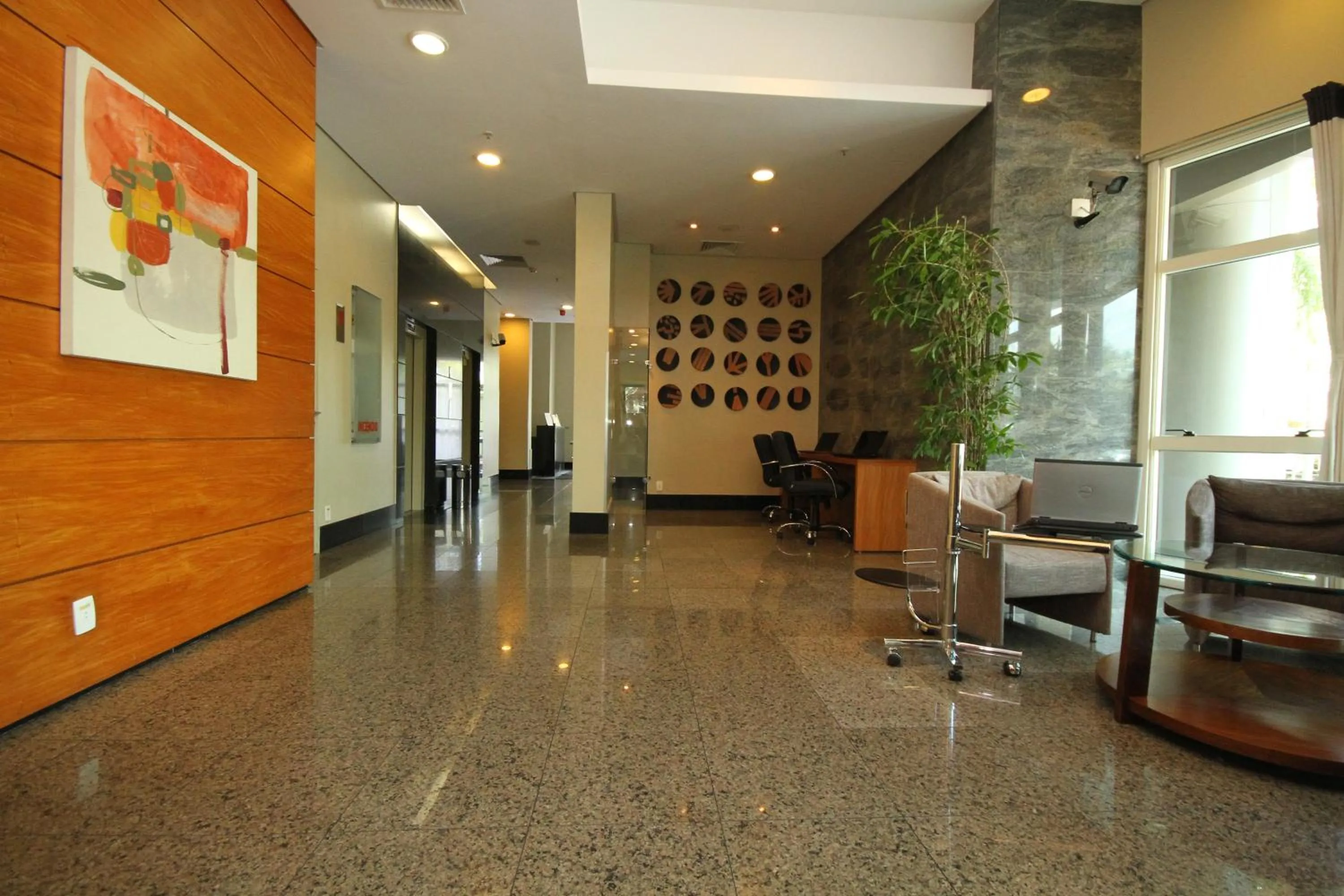 Seating area in Plaza Rio Residences - Barra First