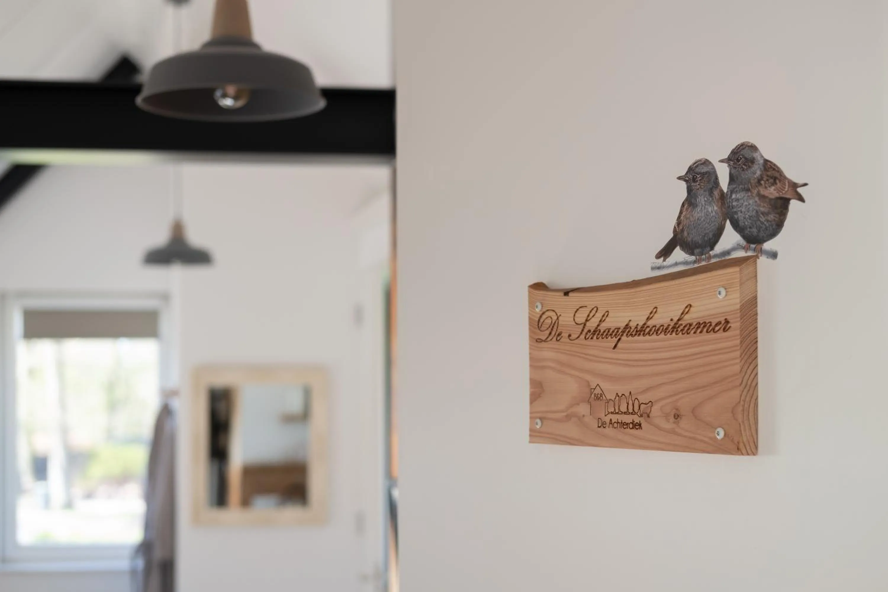 Decorative detail in B&B De Achterdiek