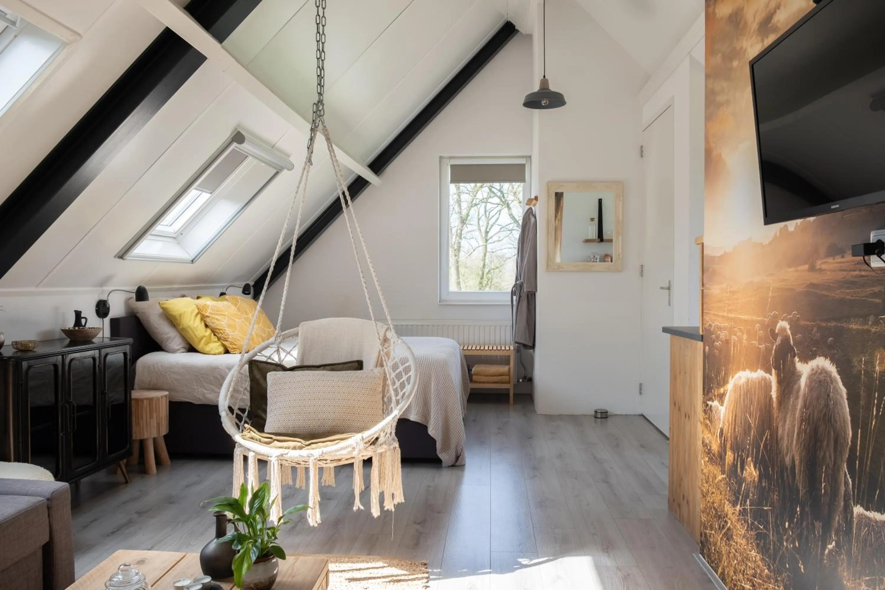 TV and multimedia in B&B De Achterdiek