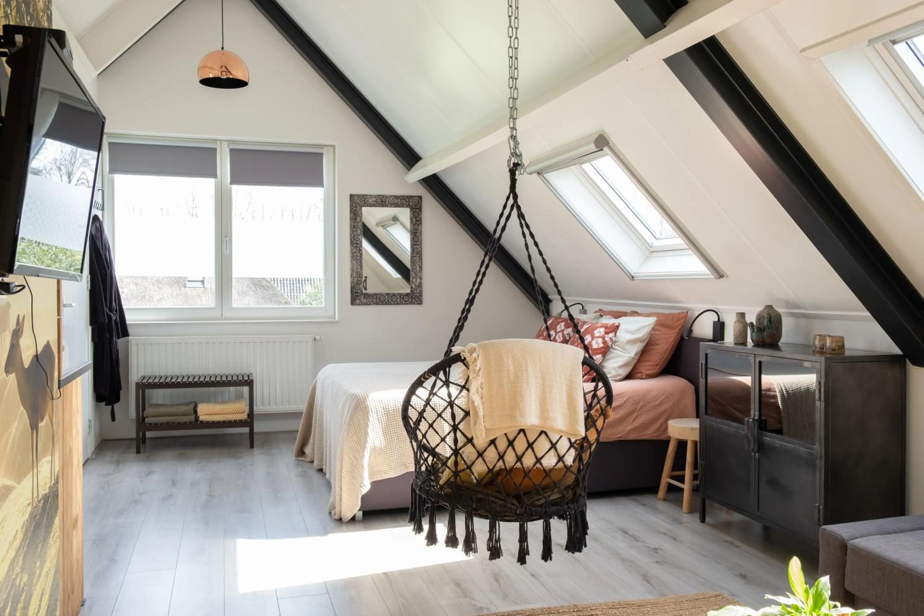 Bed in B&B De Achterdiek