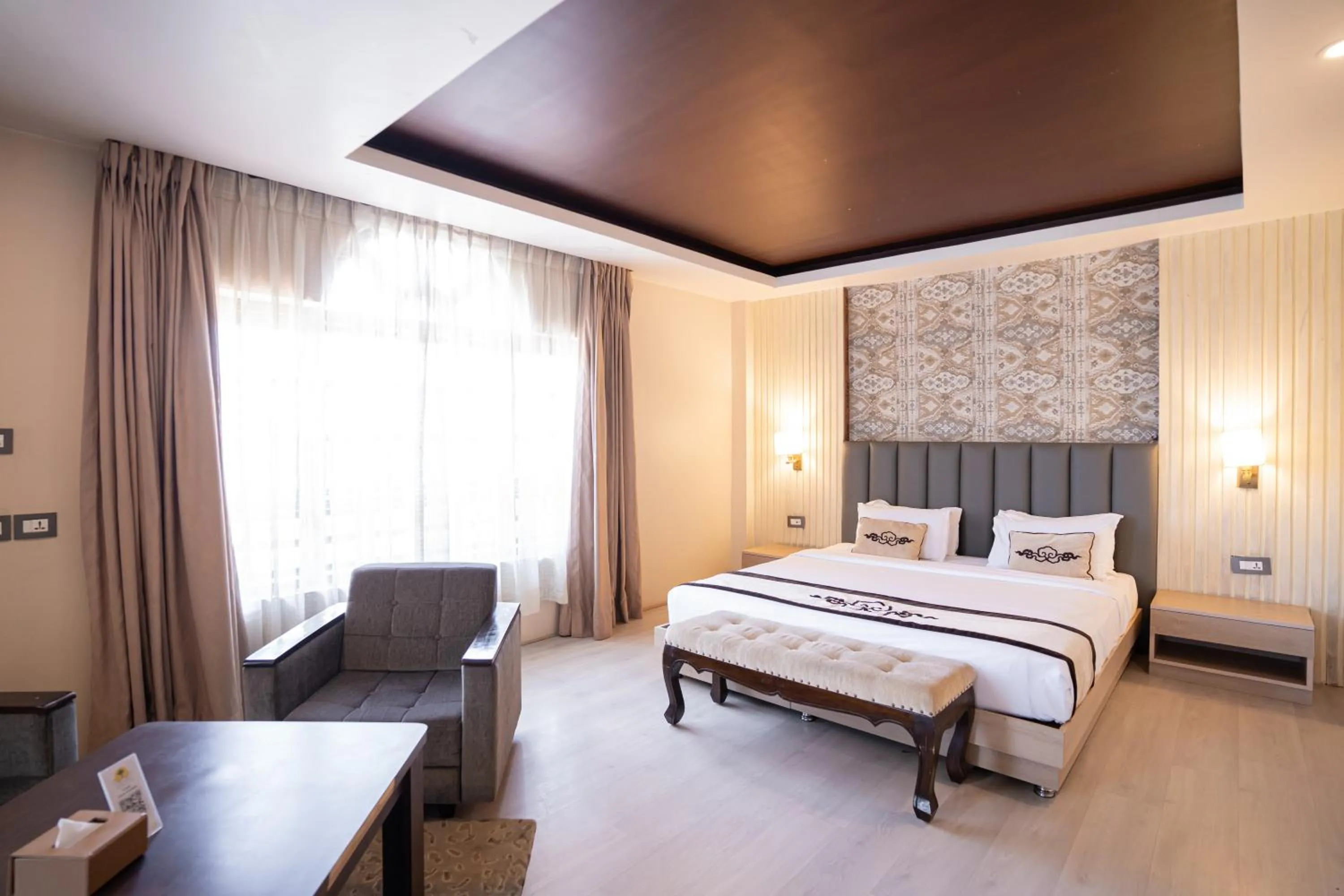 Property building, Bed in Lavie Residence and Spa