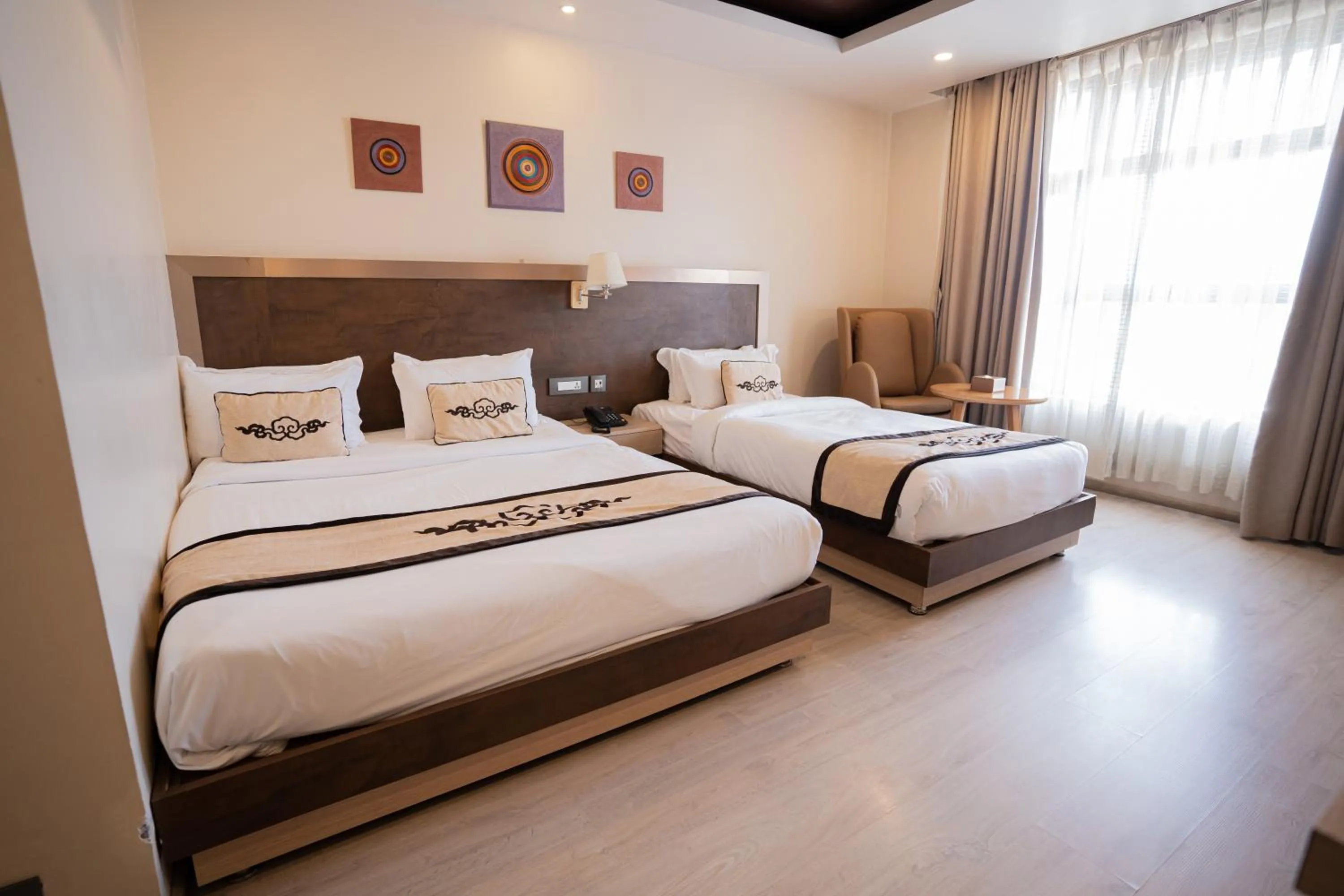 Property building, Bed in Lavie Residence and Spa