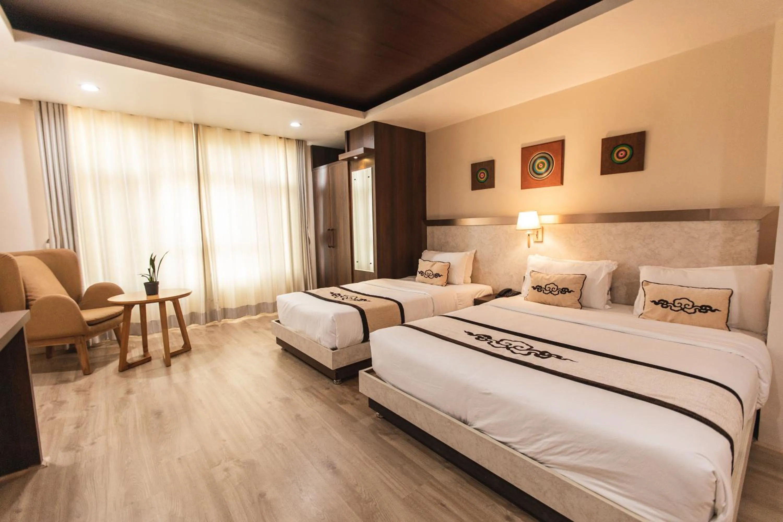 Bed in Lavie Residence and Spa