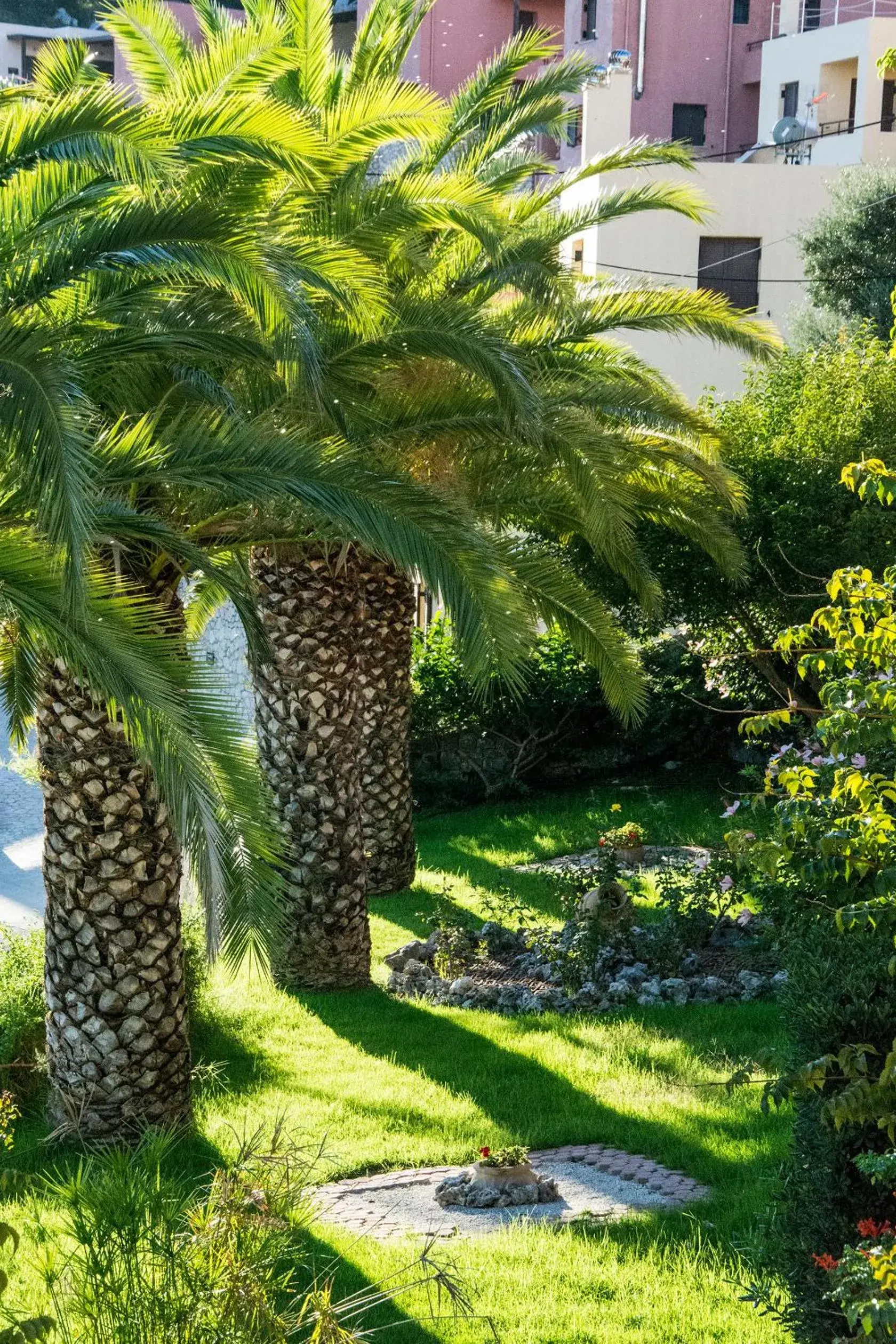 Garden view in Alkion Garden view in Alkion