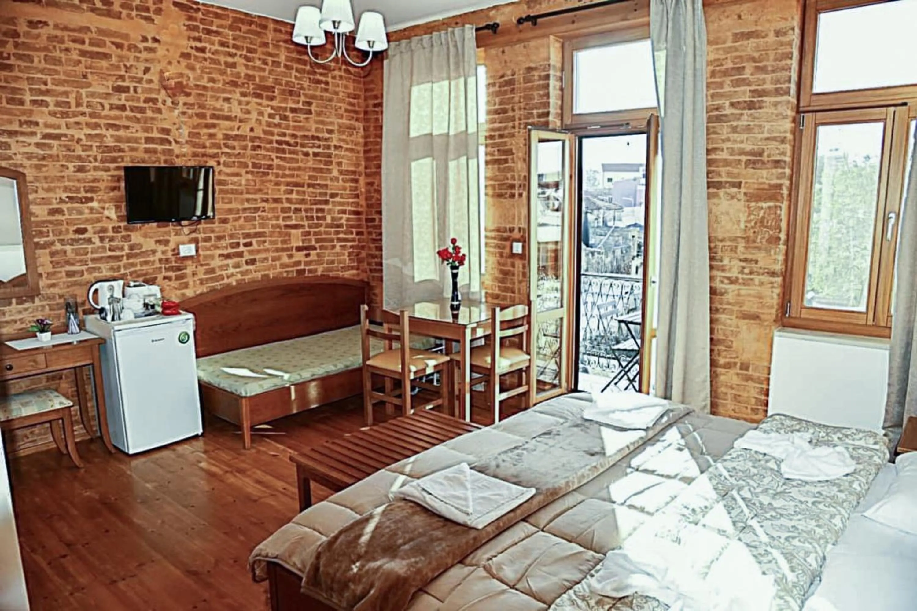 Bedroom in Santrivani Rooms