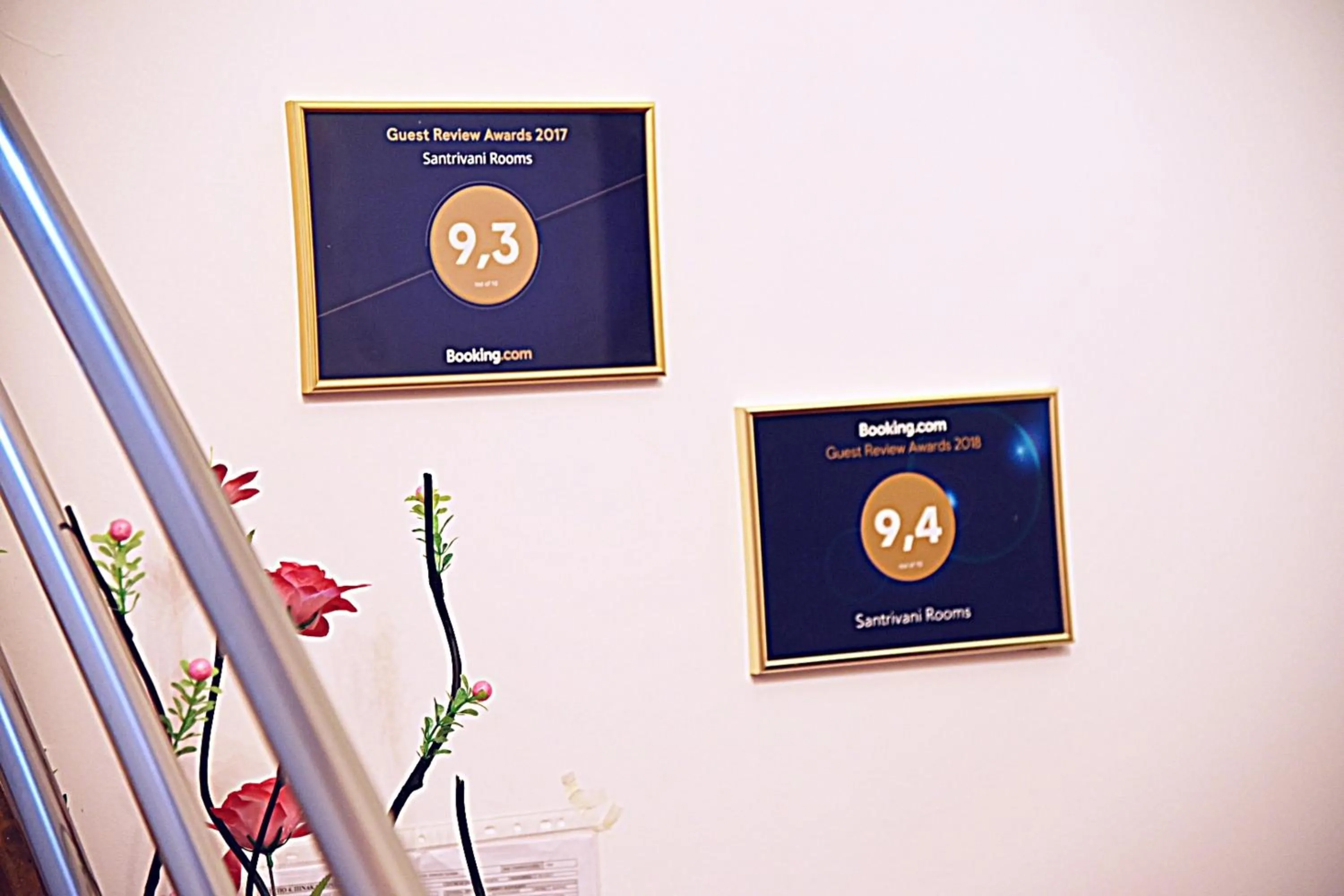 Lobby or reception in Santrivani Rooms
