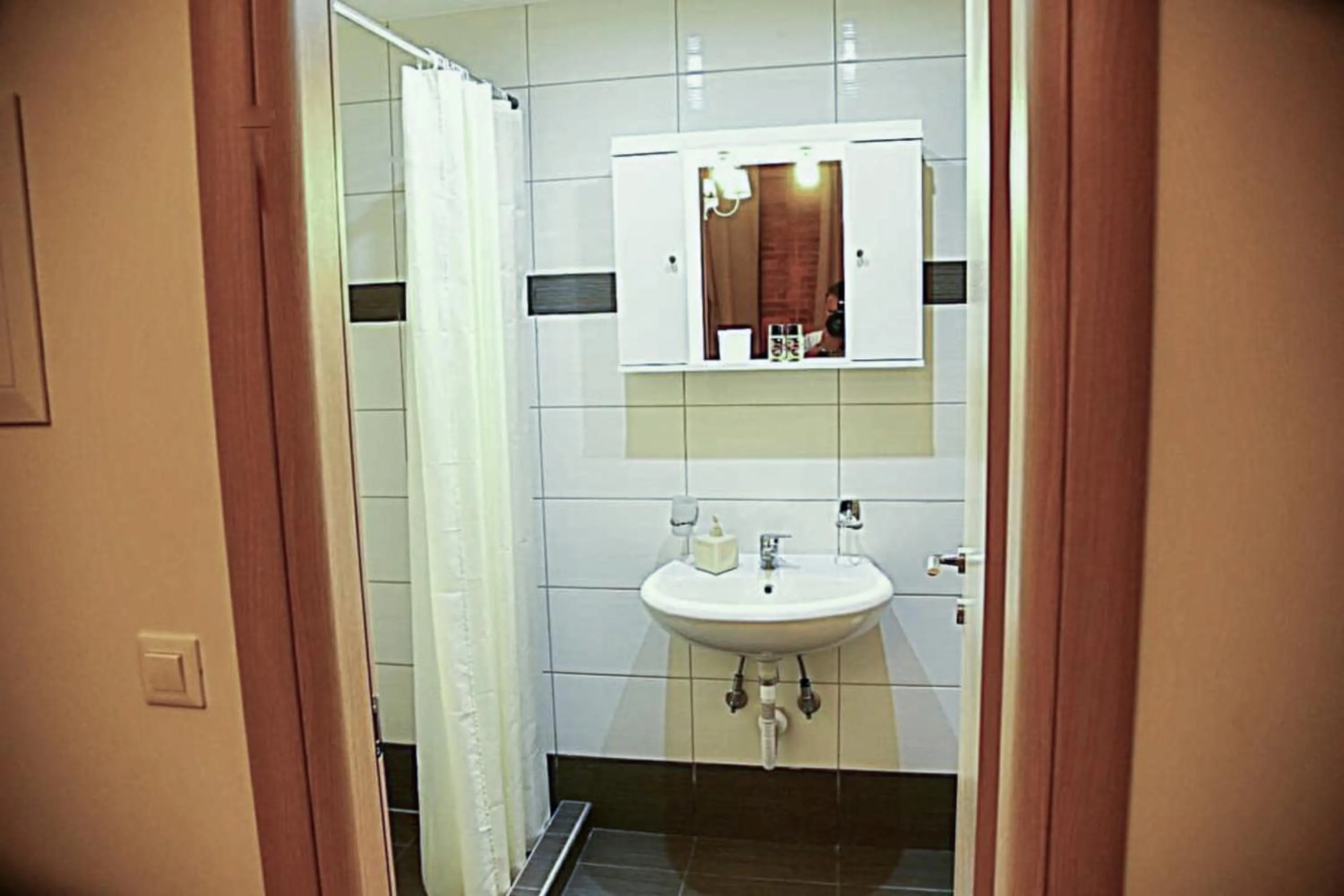 Bathroom in Santrivani Rooms