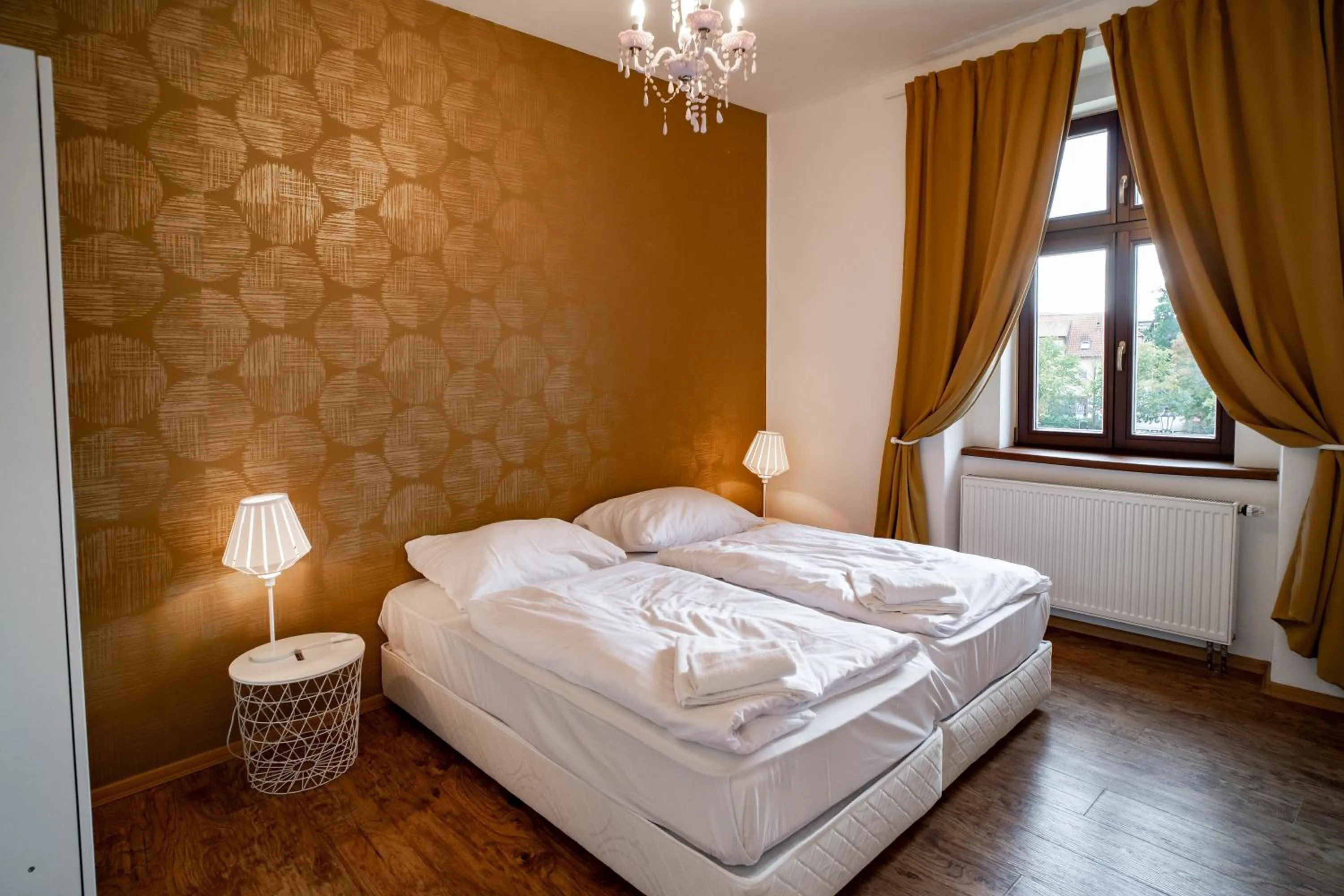 Bedroom, Bed in Apartmany Pisek
