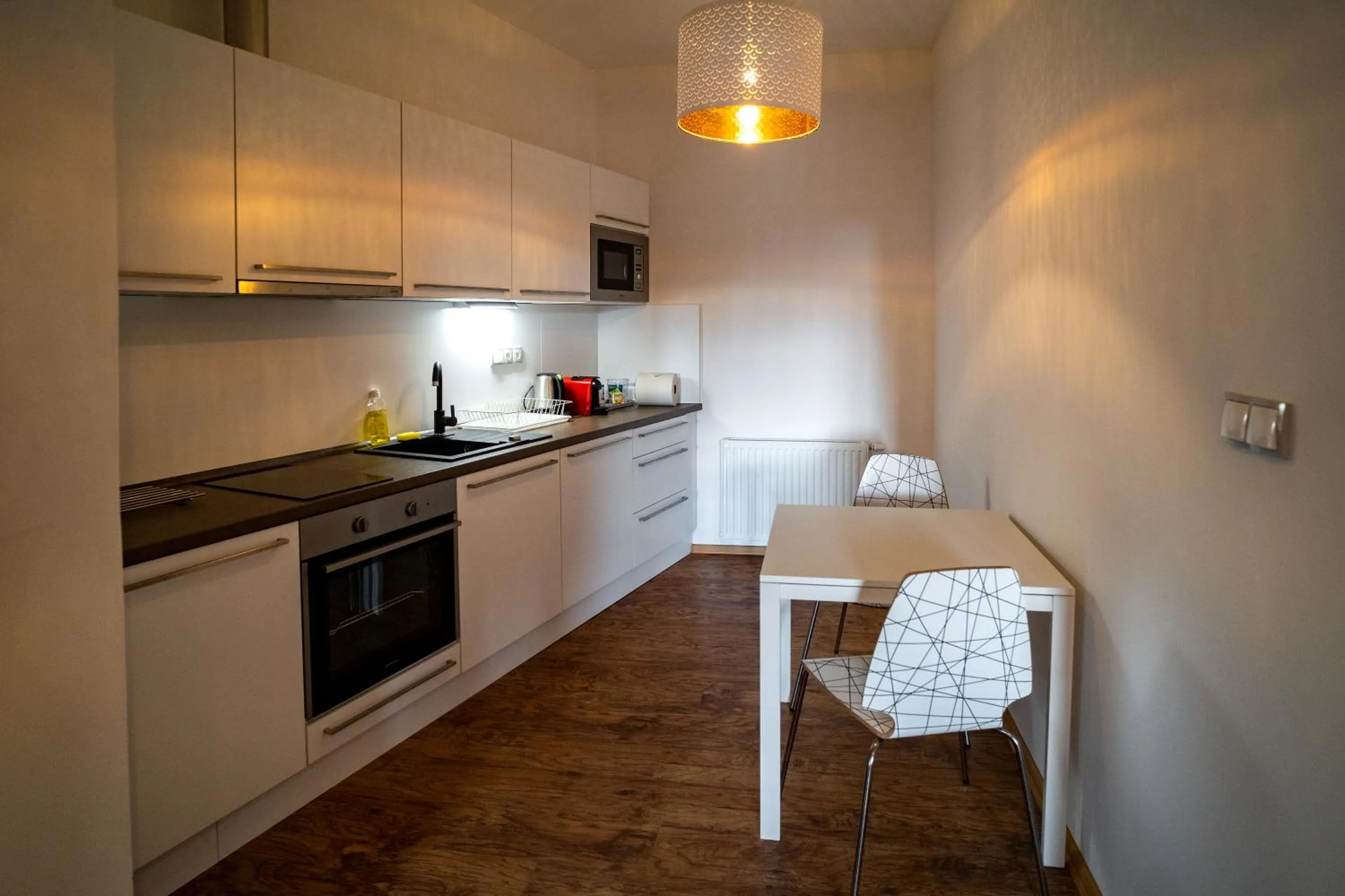 Coffee/tea facilities in Apartmany Pisek