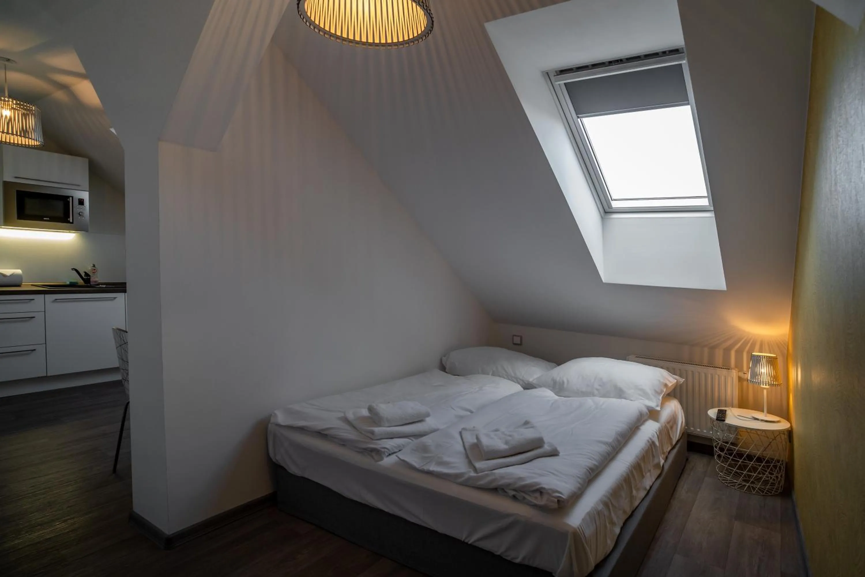 Bedroom, Bed in Apartmany Pisek