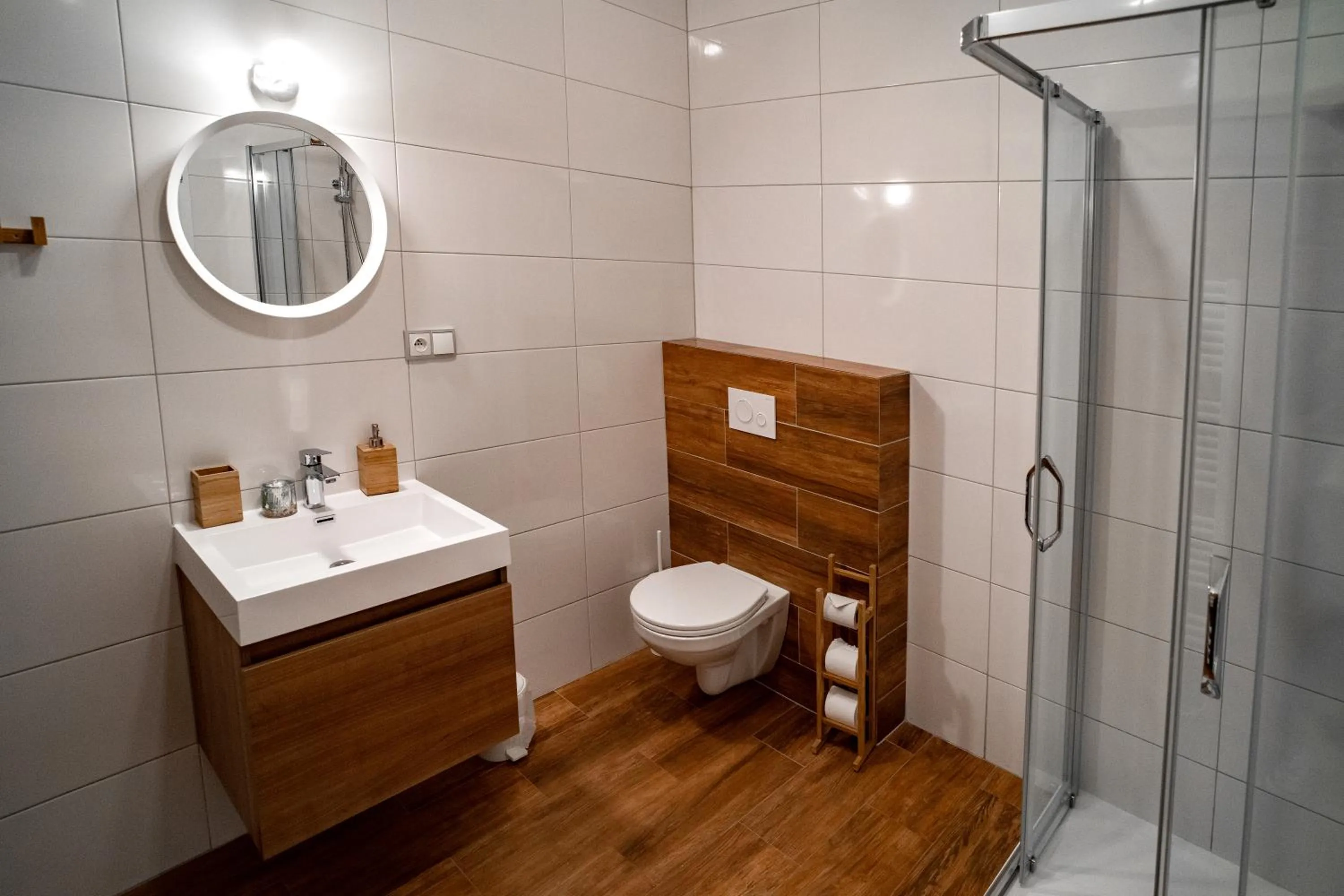 Shower in Apartmany Pisek