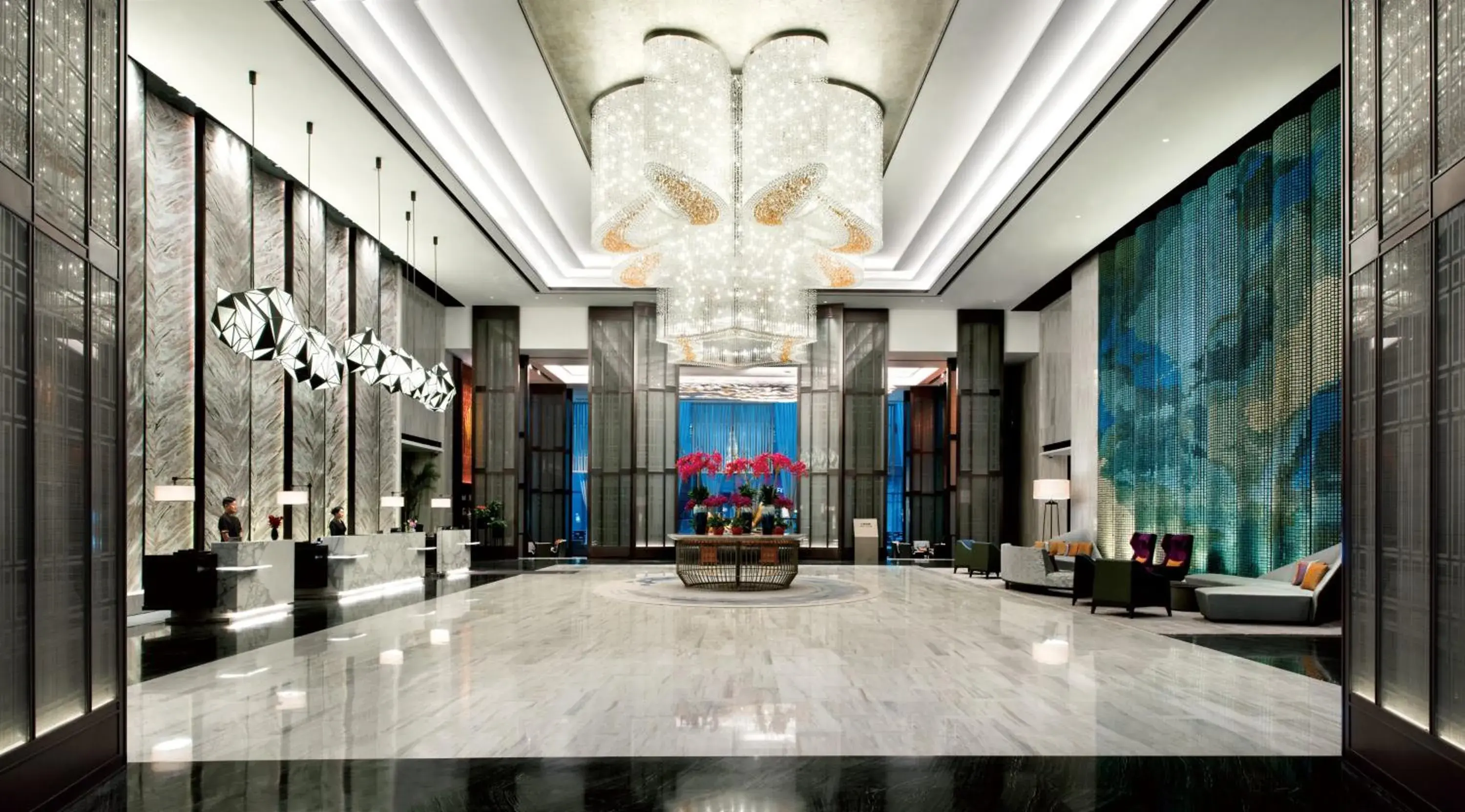 Property building in Crowne Plaza Baoji City Center by IHG Property building in Crowne Plaza Baoji City Center by IHG