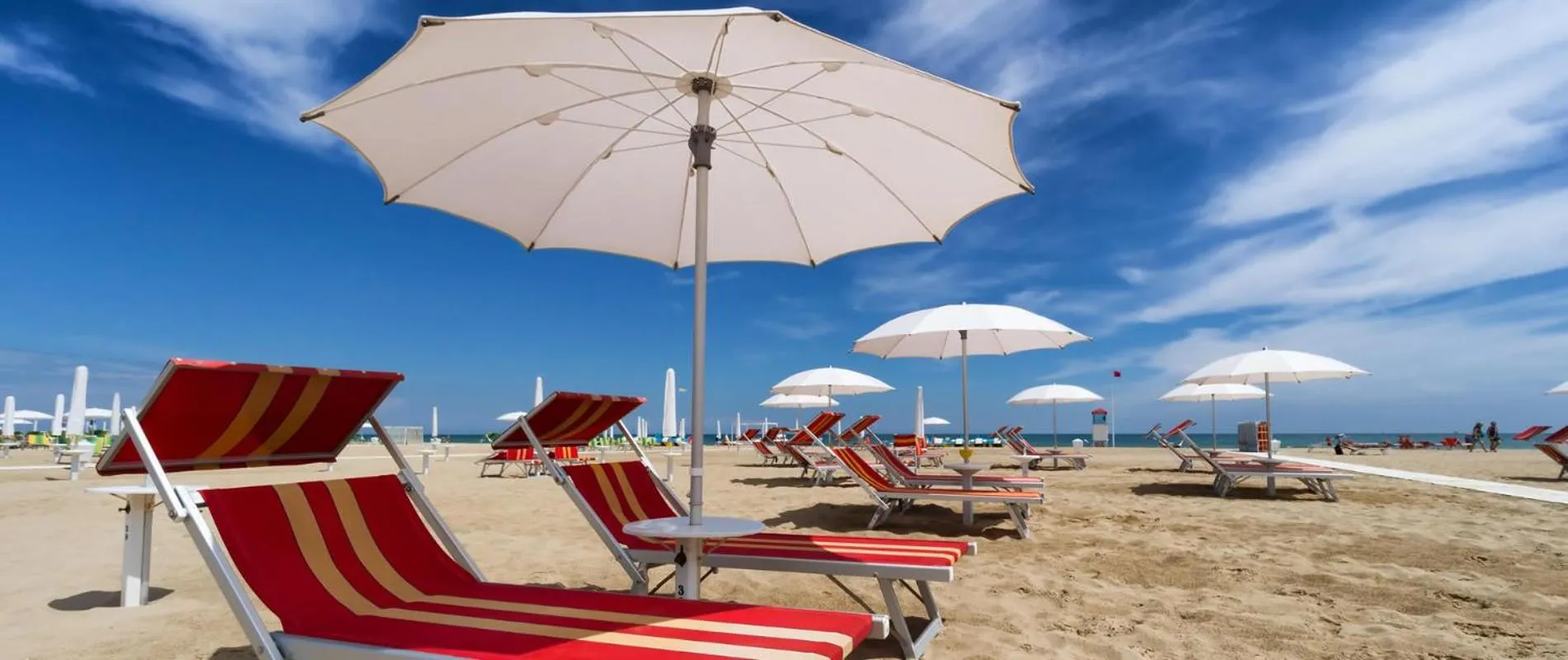 Beach in Hotel Ricci