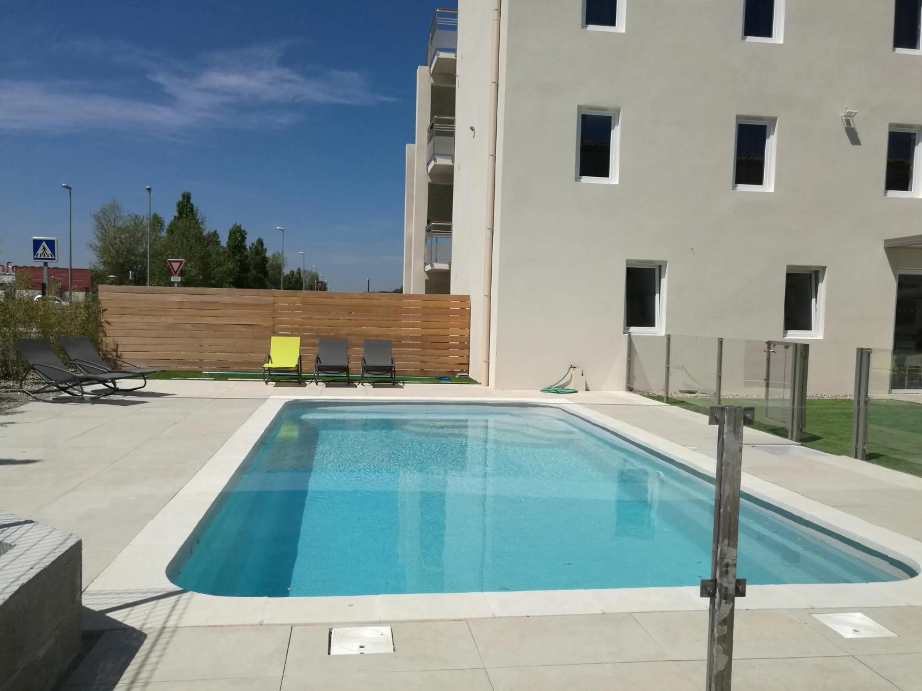 Swimming pool in Brit Hotel Martigues Nord
