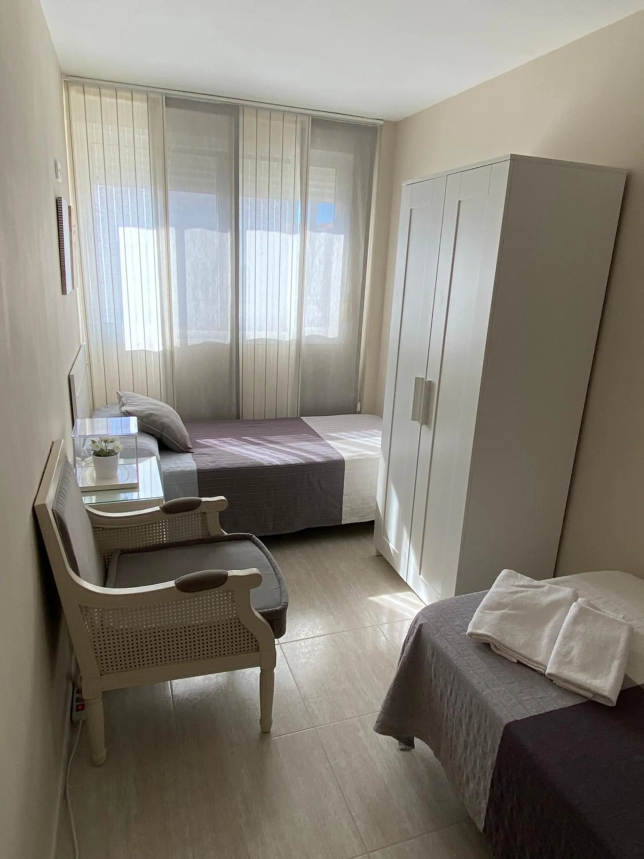 Bed in Apartamento Nautilus Beach