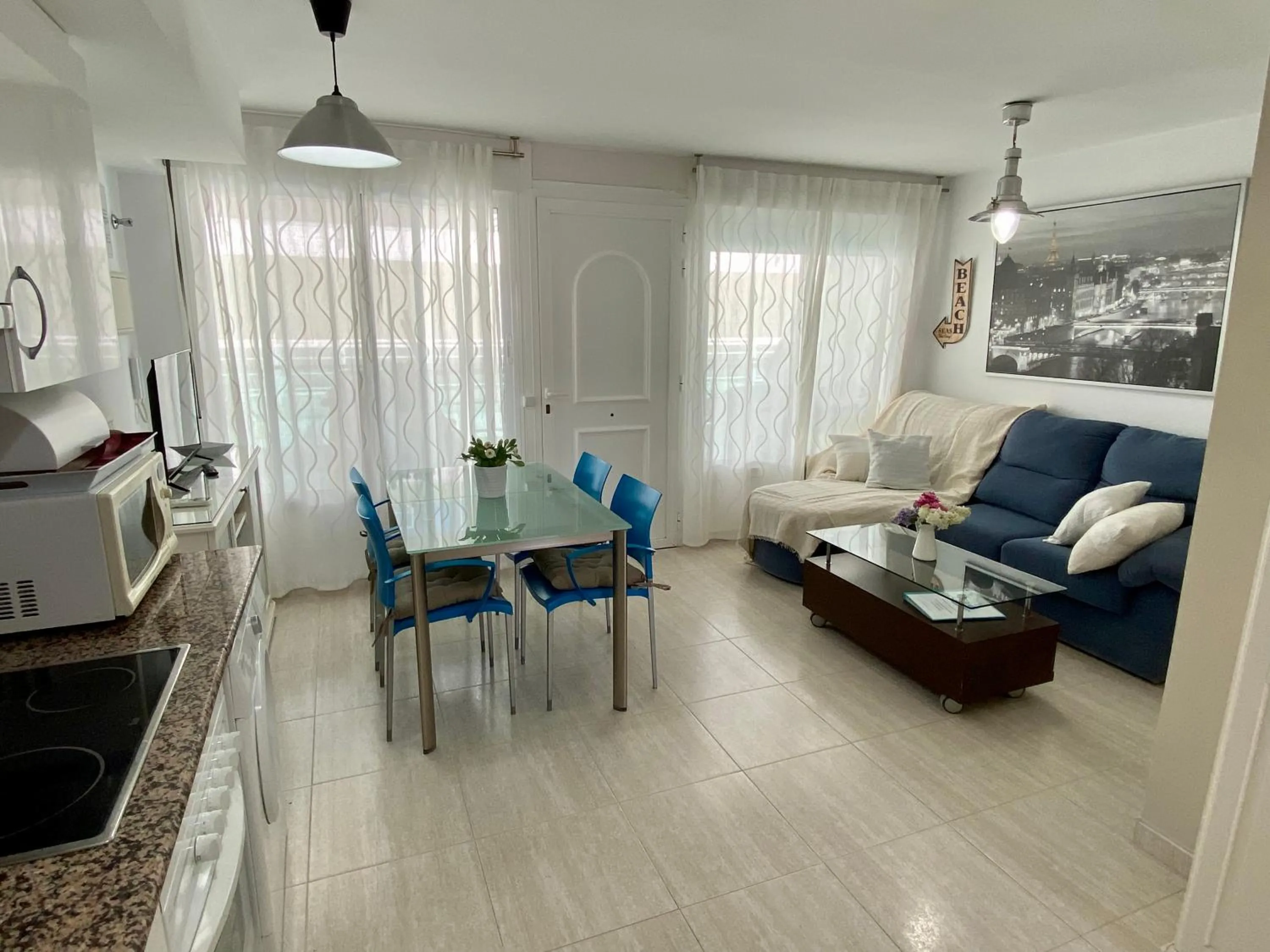 TV and multimedia in Apartamento Nautilus Beach