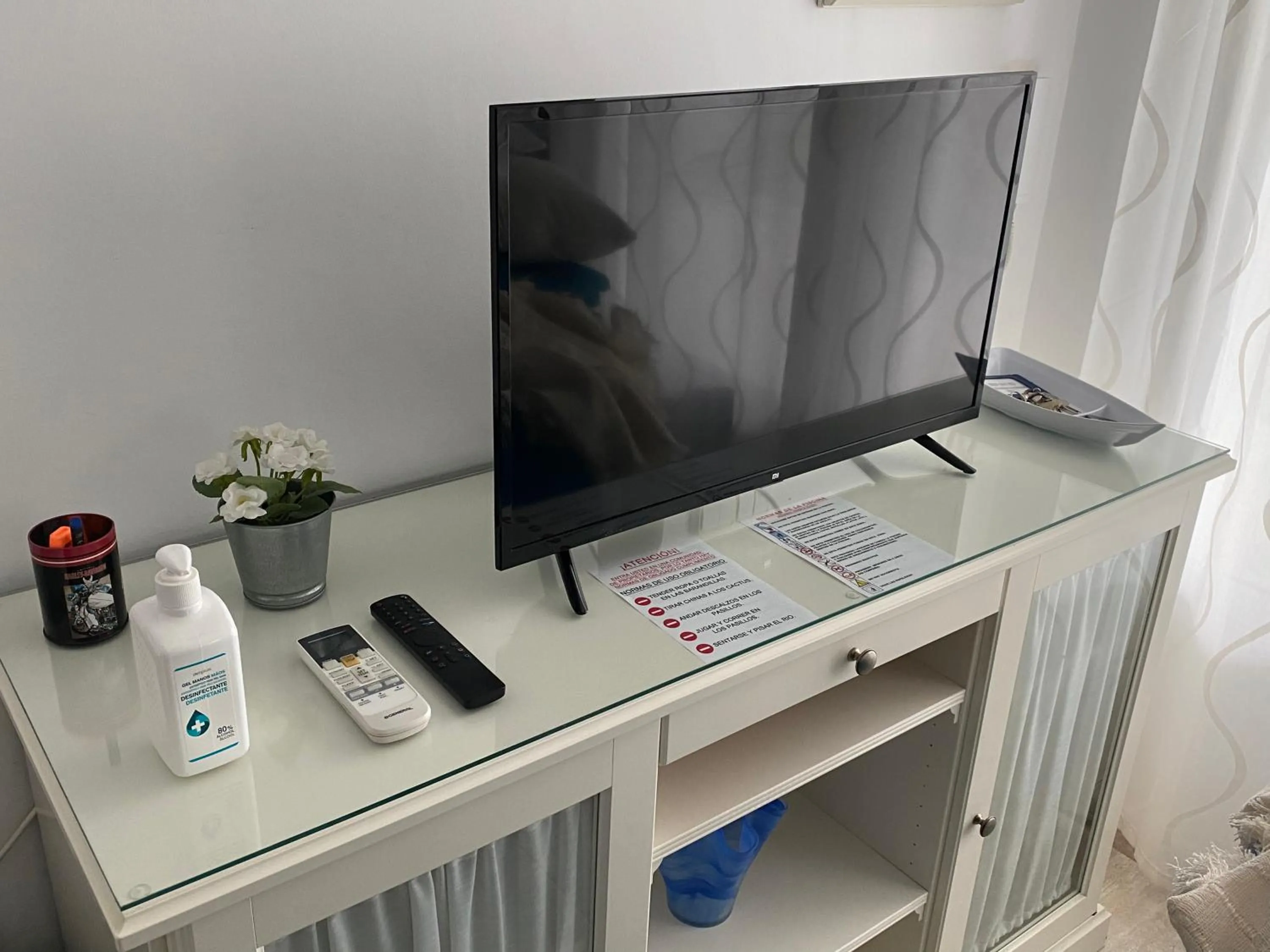 TV and multimedia in Apartamento Nautilus Beach