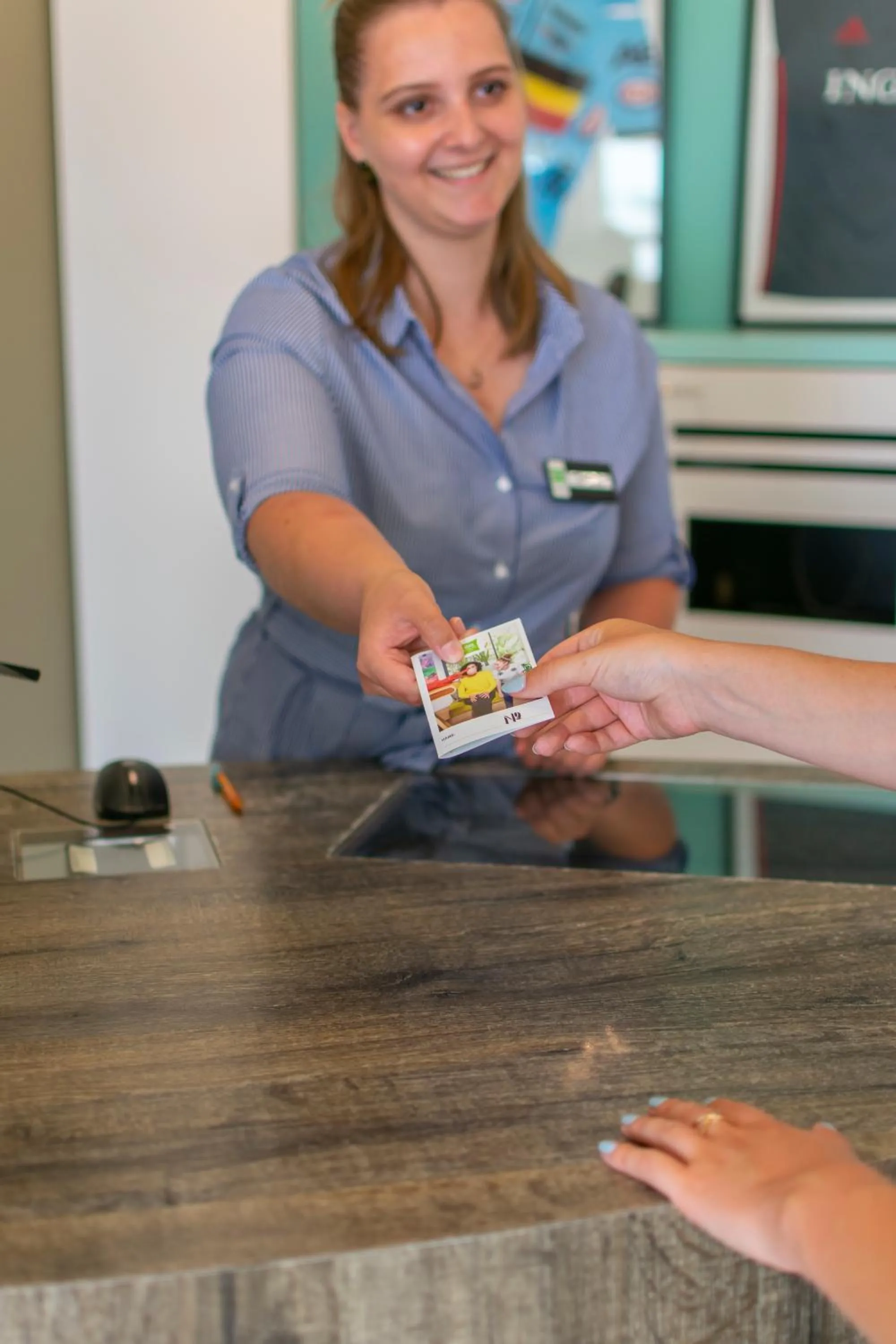 Lobby or reception in ibis Styles Nieuwpoort