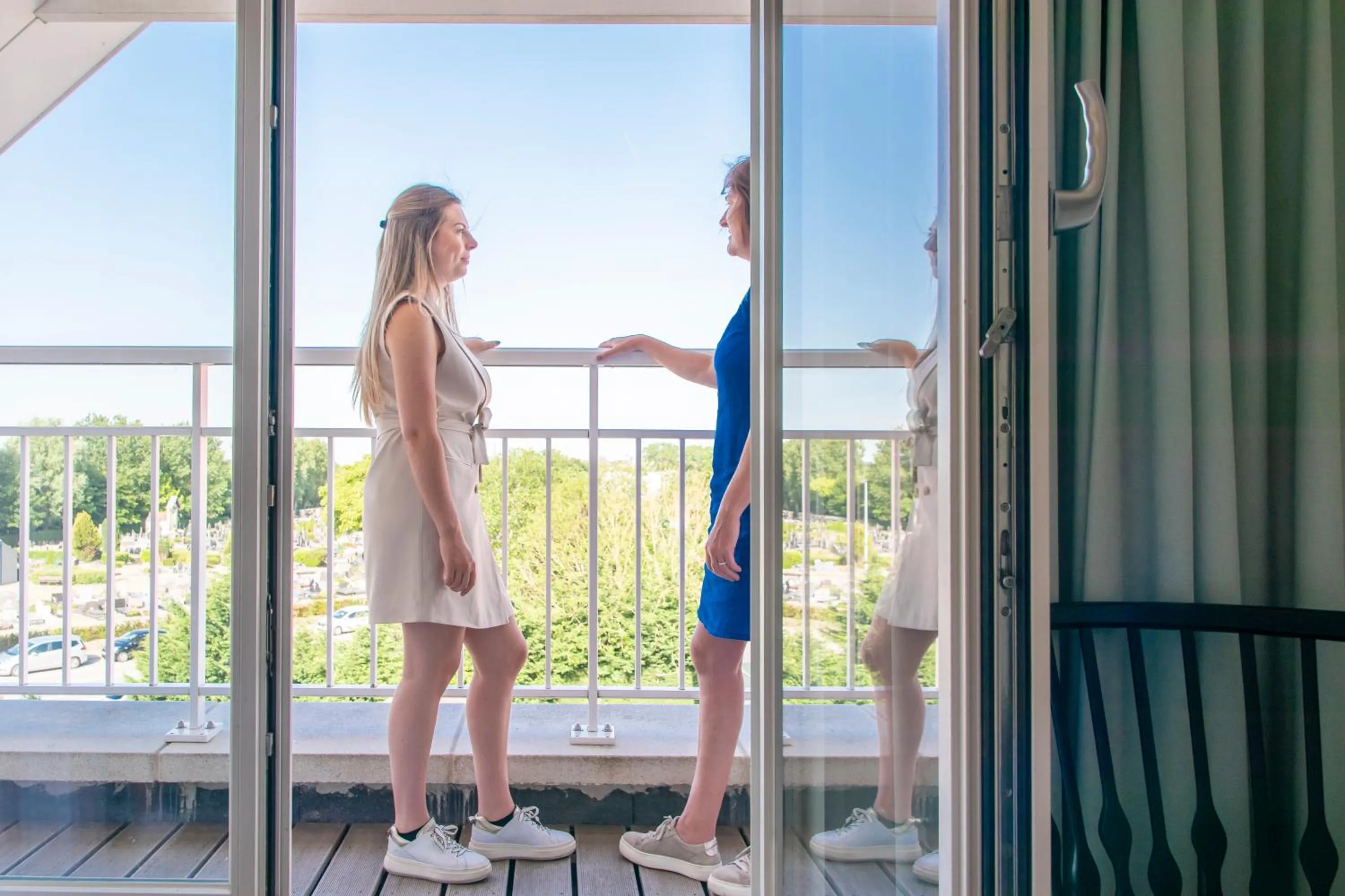 View (from property/room) in ibis Styles Nieuwpoort