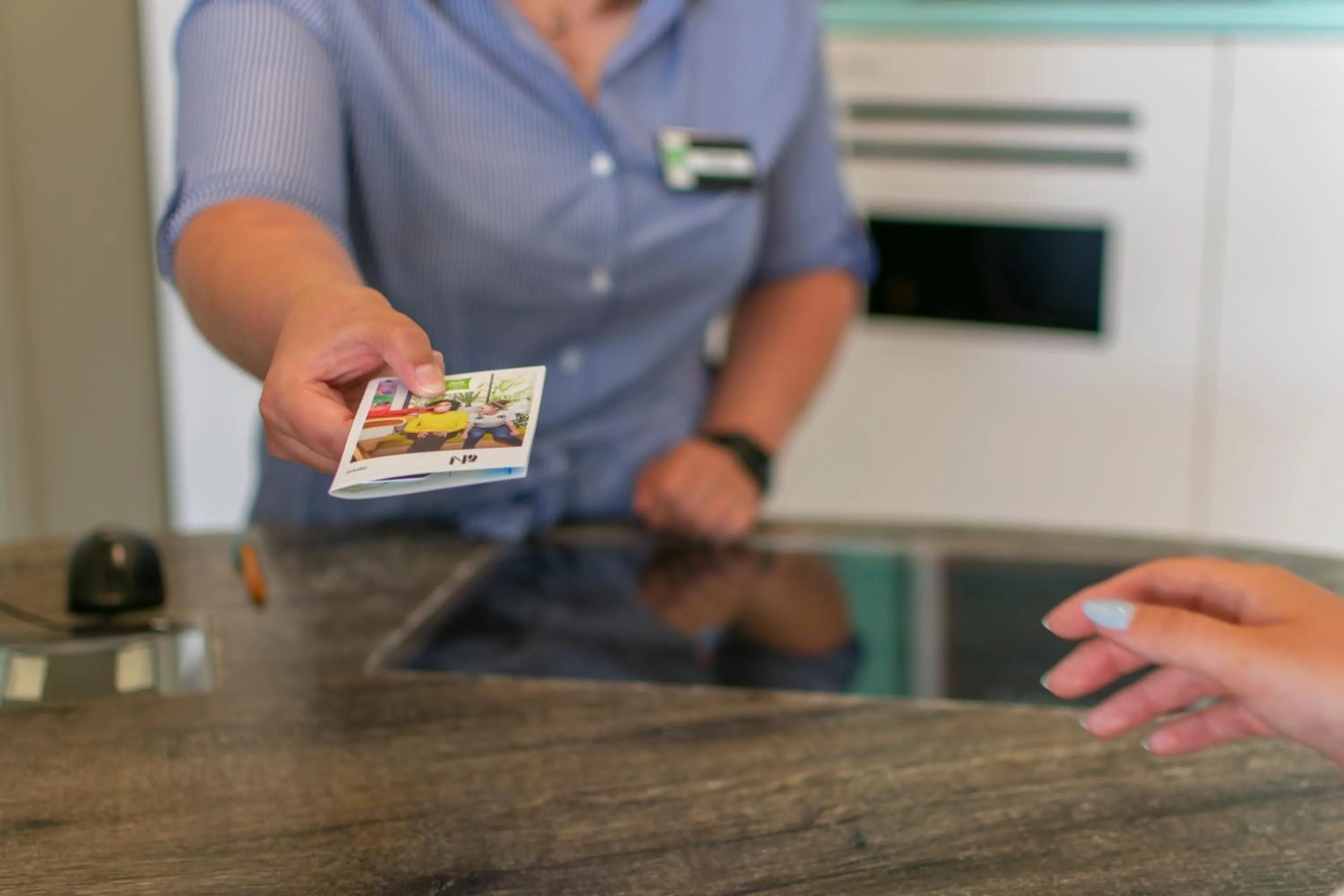 Lobby or reception in ibis Styles Nieuwpoort