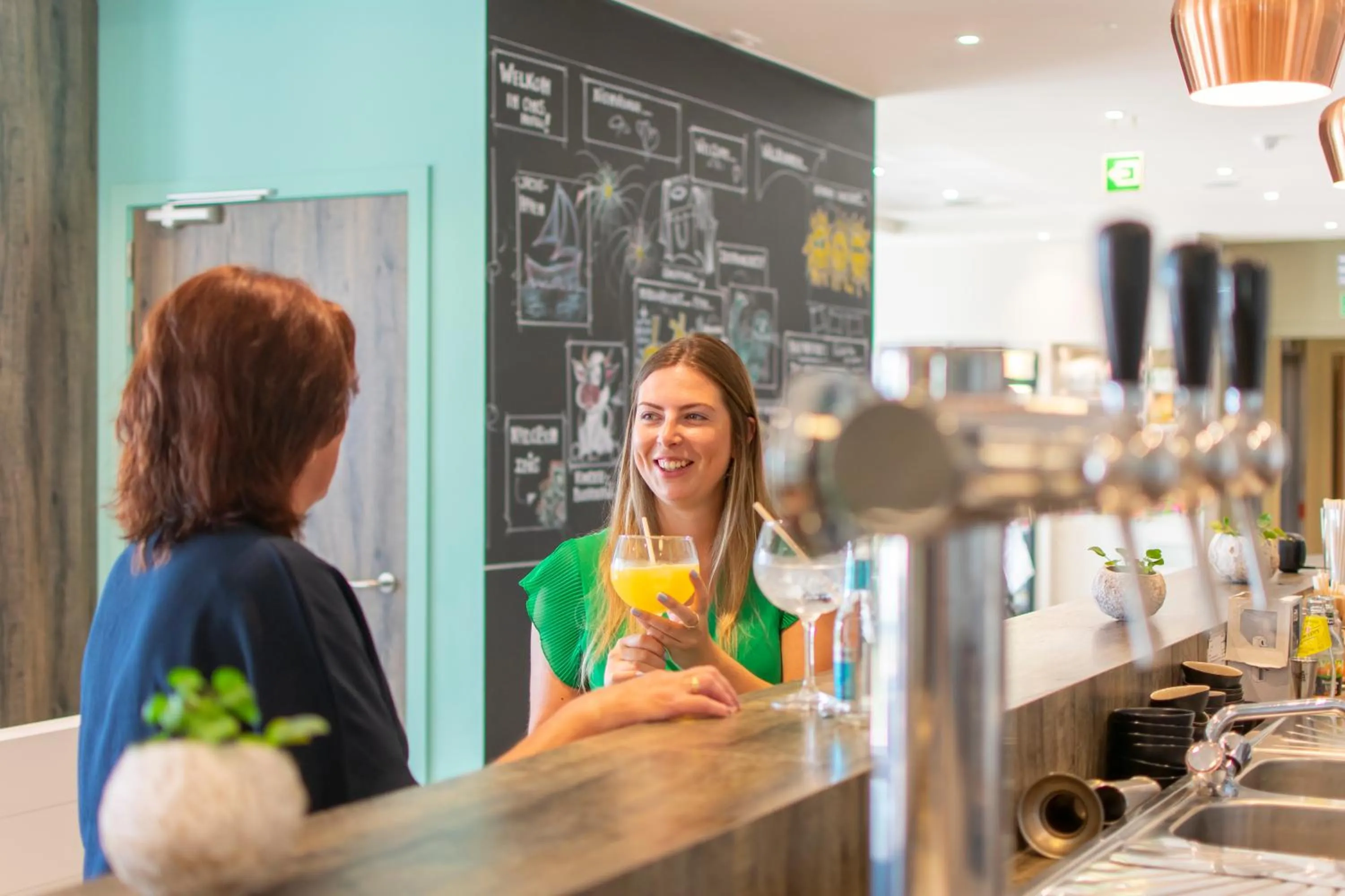 Lobby or reception in ibis Styles Nieuwpoort