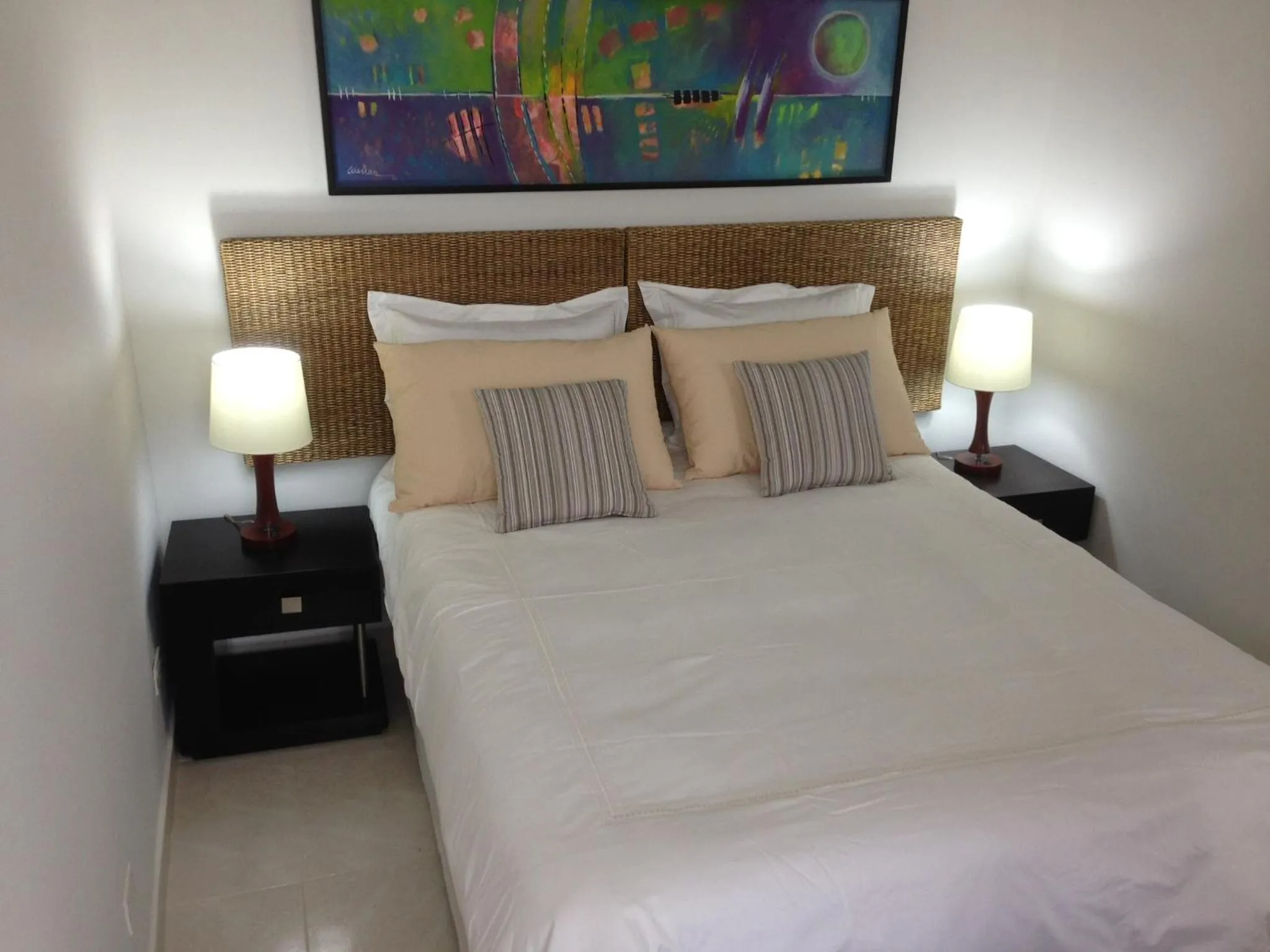 Bed in Red Ground Village