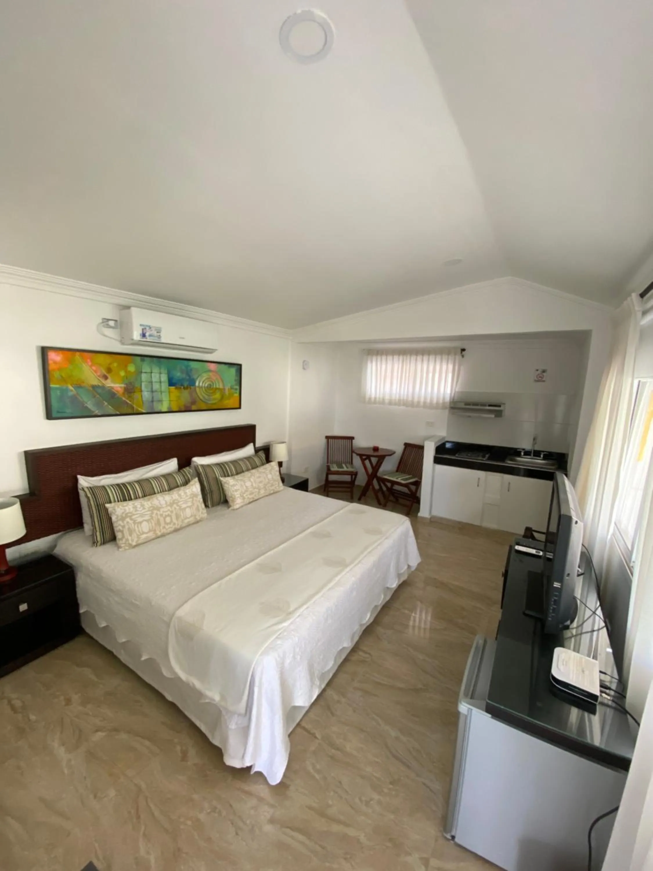 Photo of the whole room, Bed in Red Ground Village