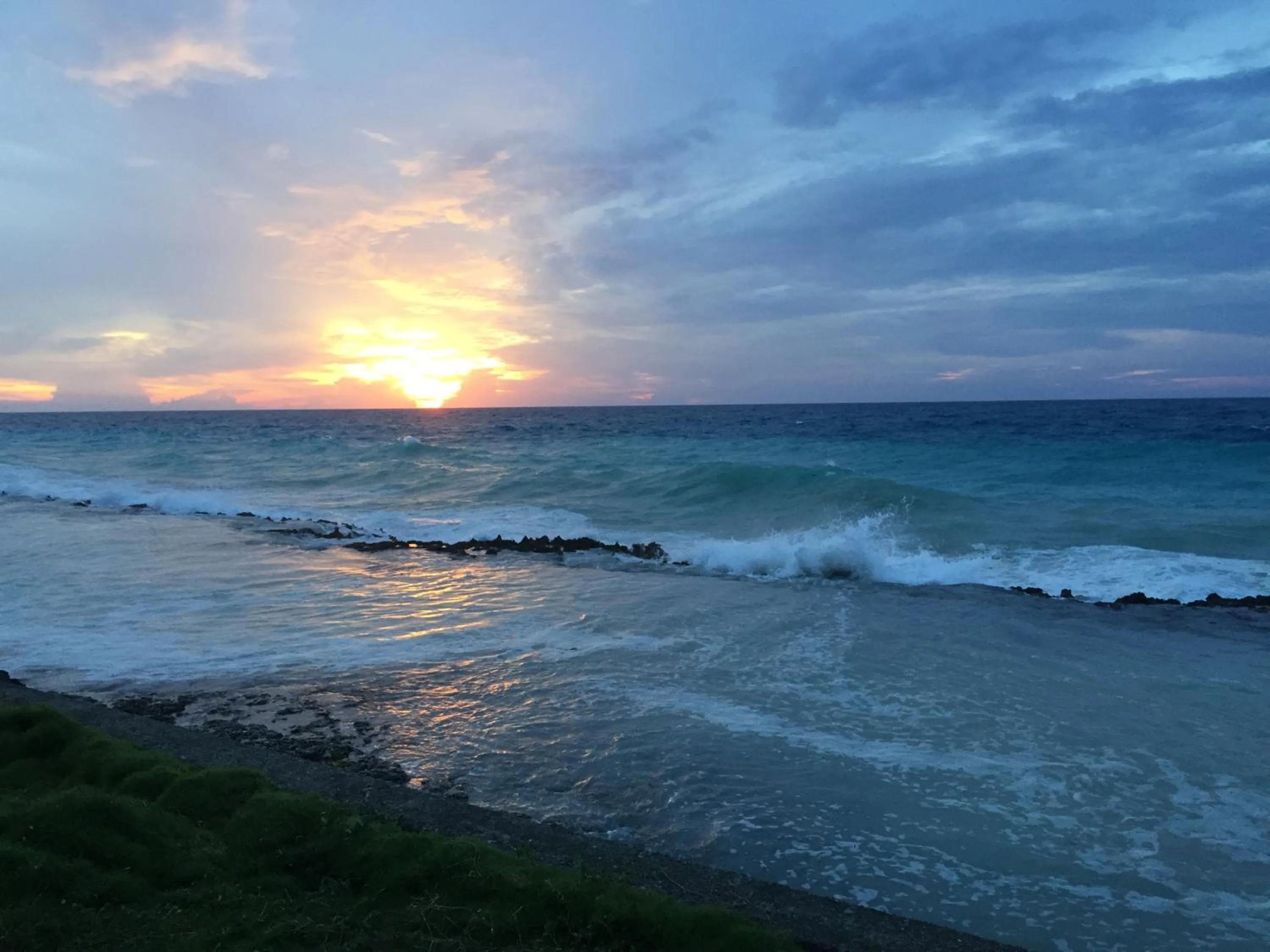 Sunrise in Red Ground Village