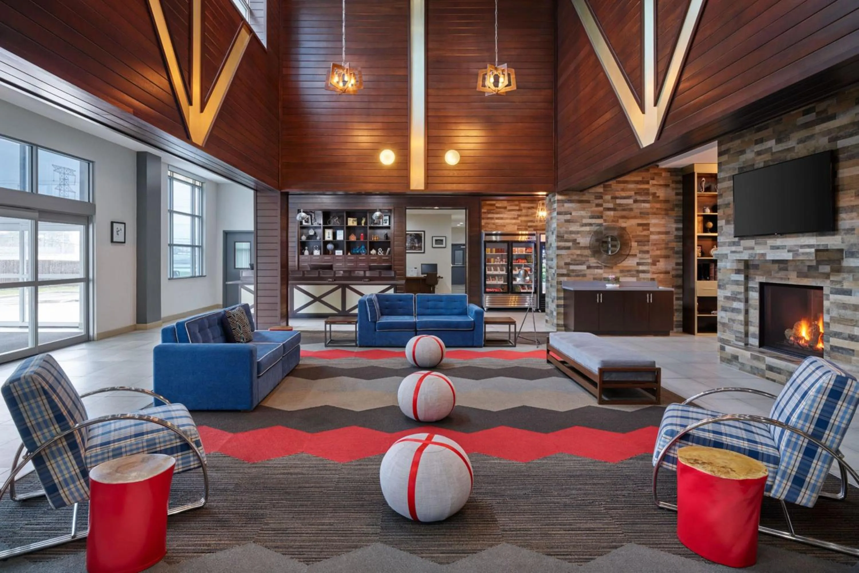 Lobby or reception in Four Points by Sheraton Houston Intercontinental Airport