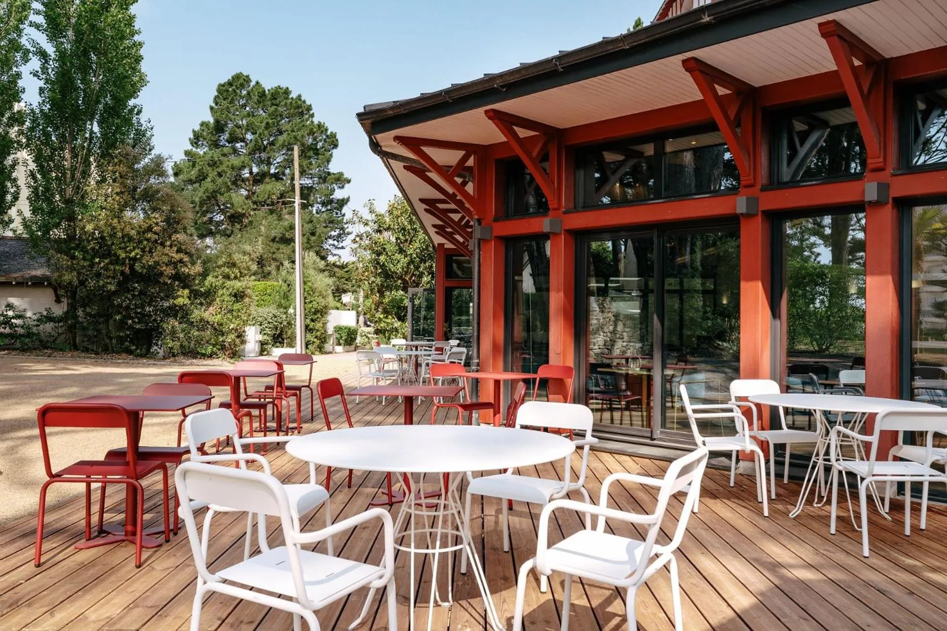 Patio in Hôtel Miléade Les Pléïades La Baule