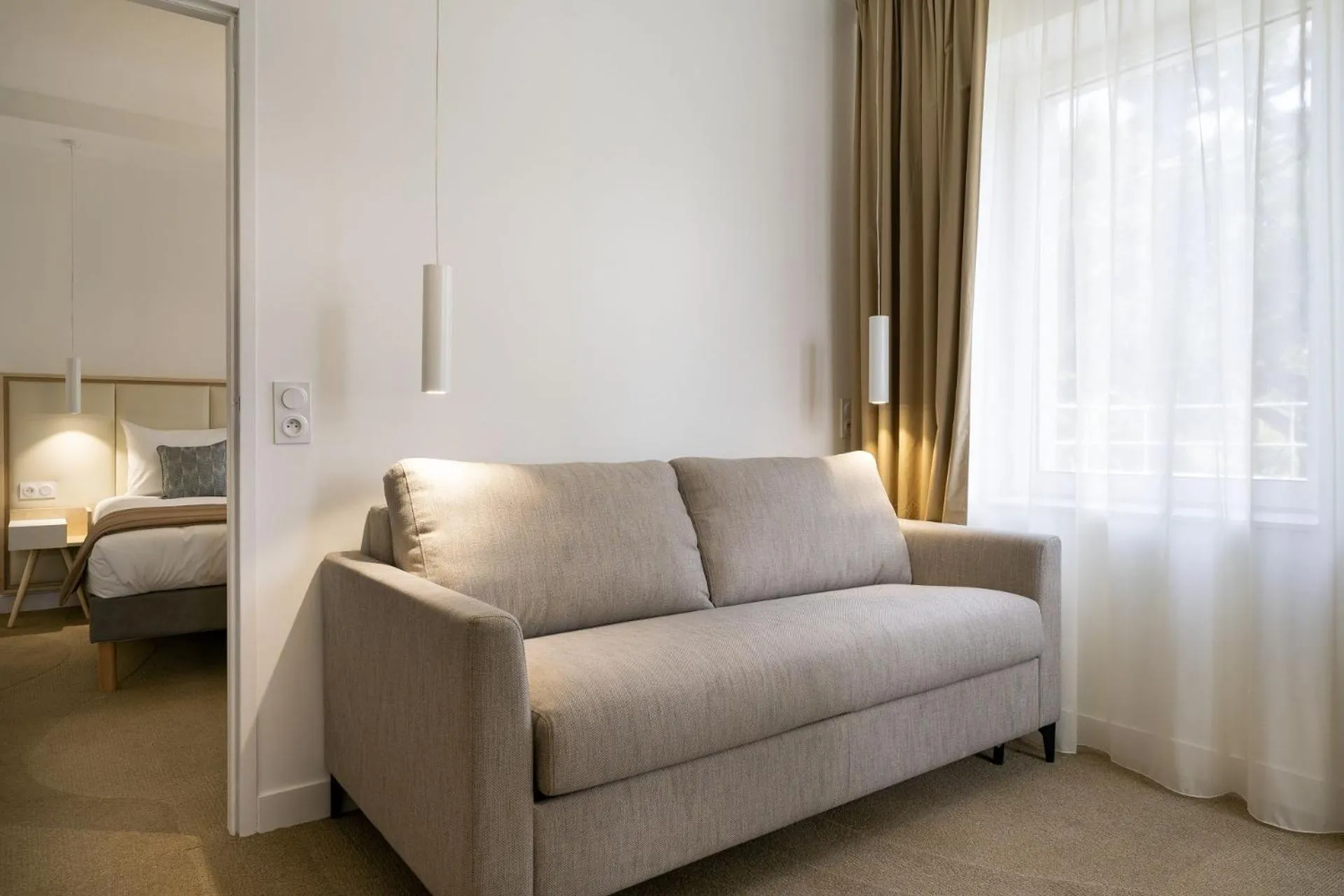 Bed in Hôtel Miléade Les Pléïades La Baule