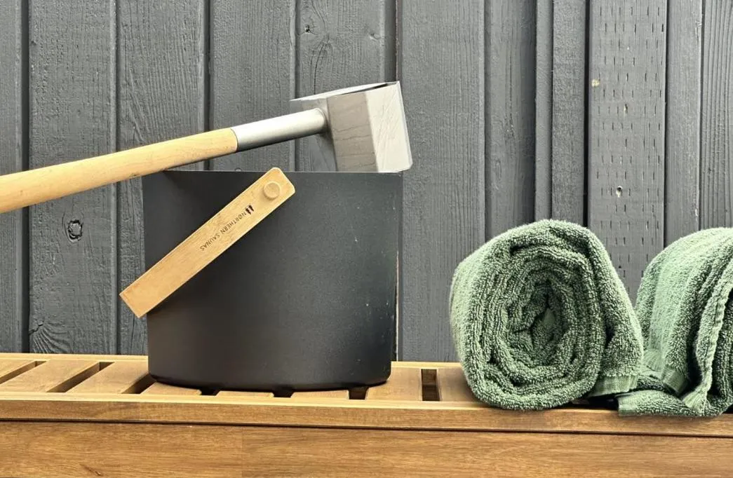 Sauna in Lakeside Villa & Nordic Spa