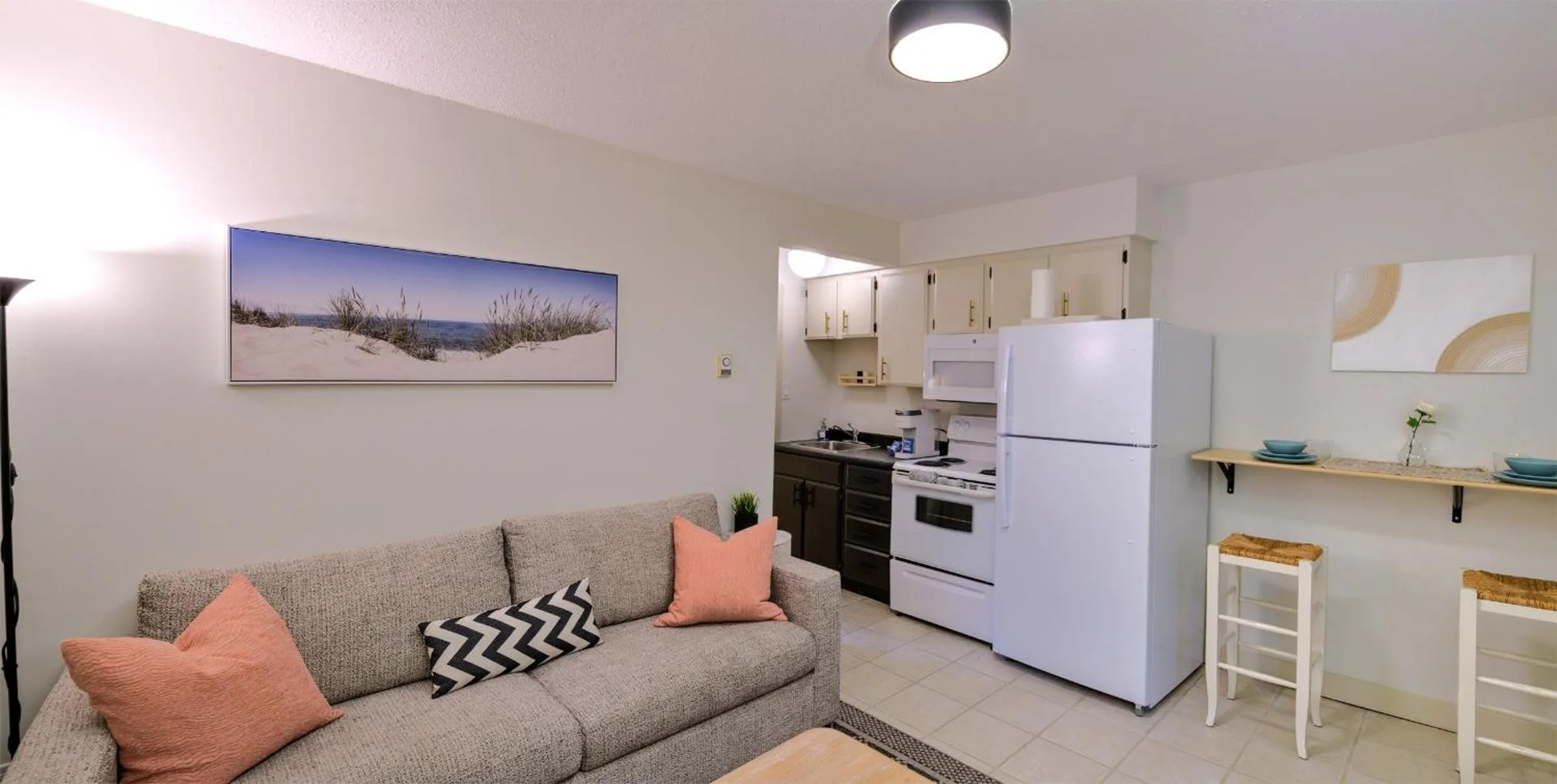 Living room in Lakeside Villa & Nordic Spa