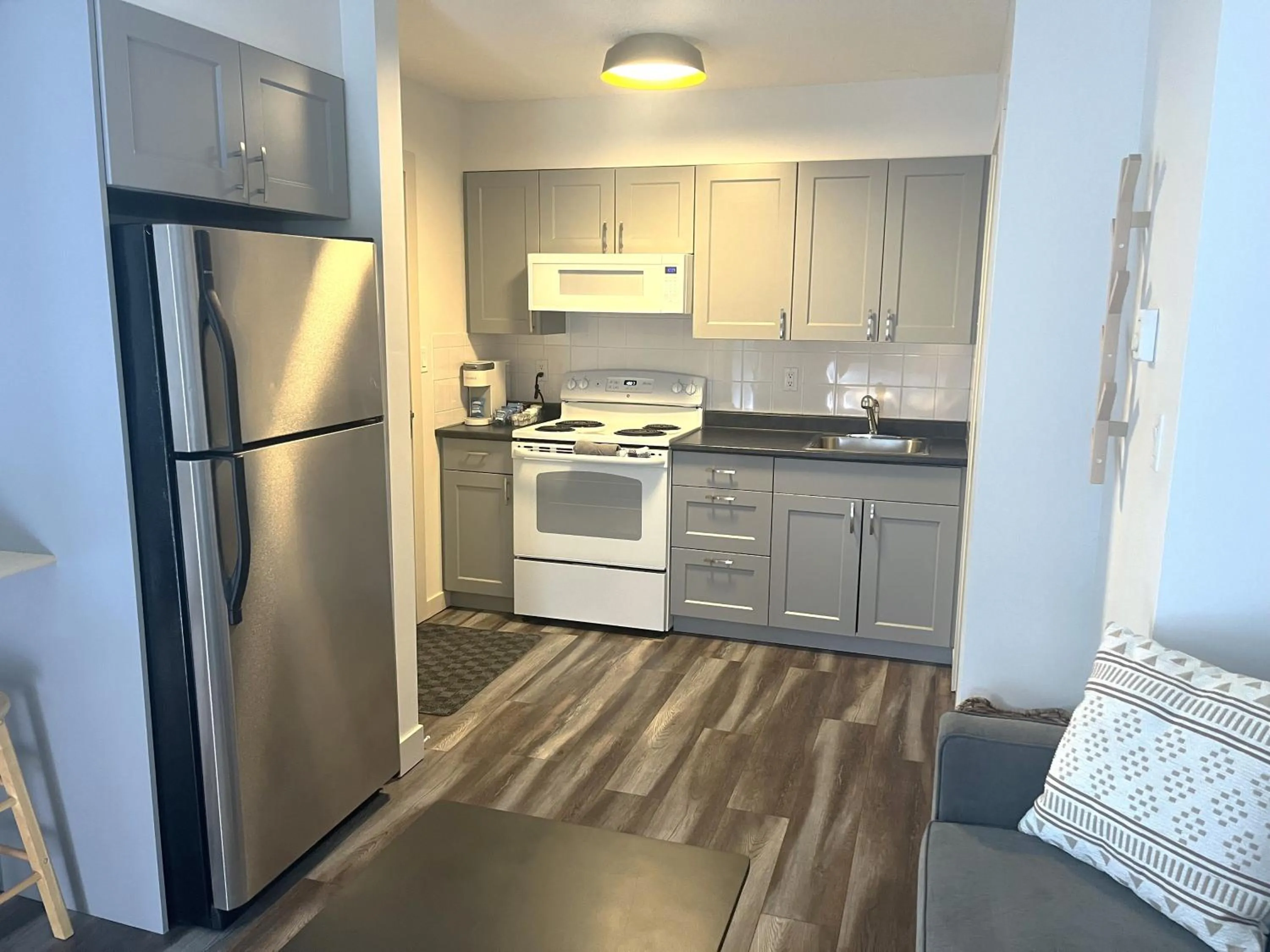 kitchen in Lakeside Villa & Nordic Spa