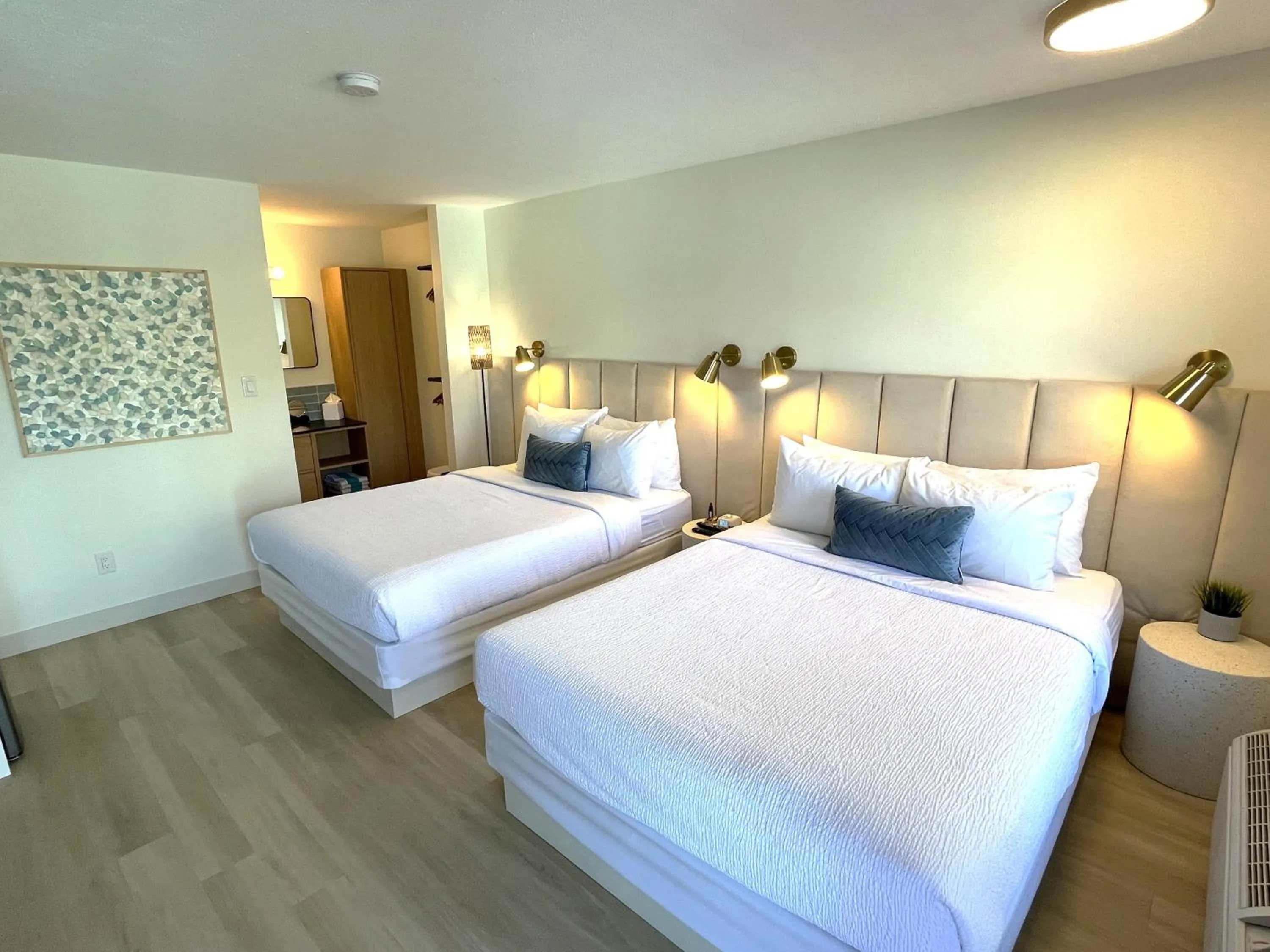 Bedroom, Bed in Lakeside Villa & Nordic Spa