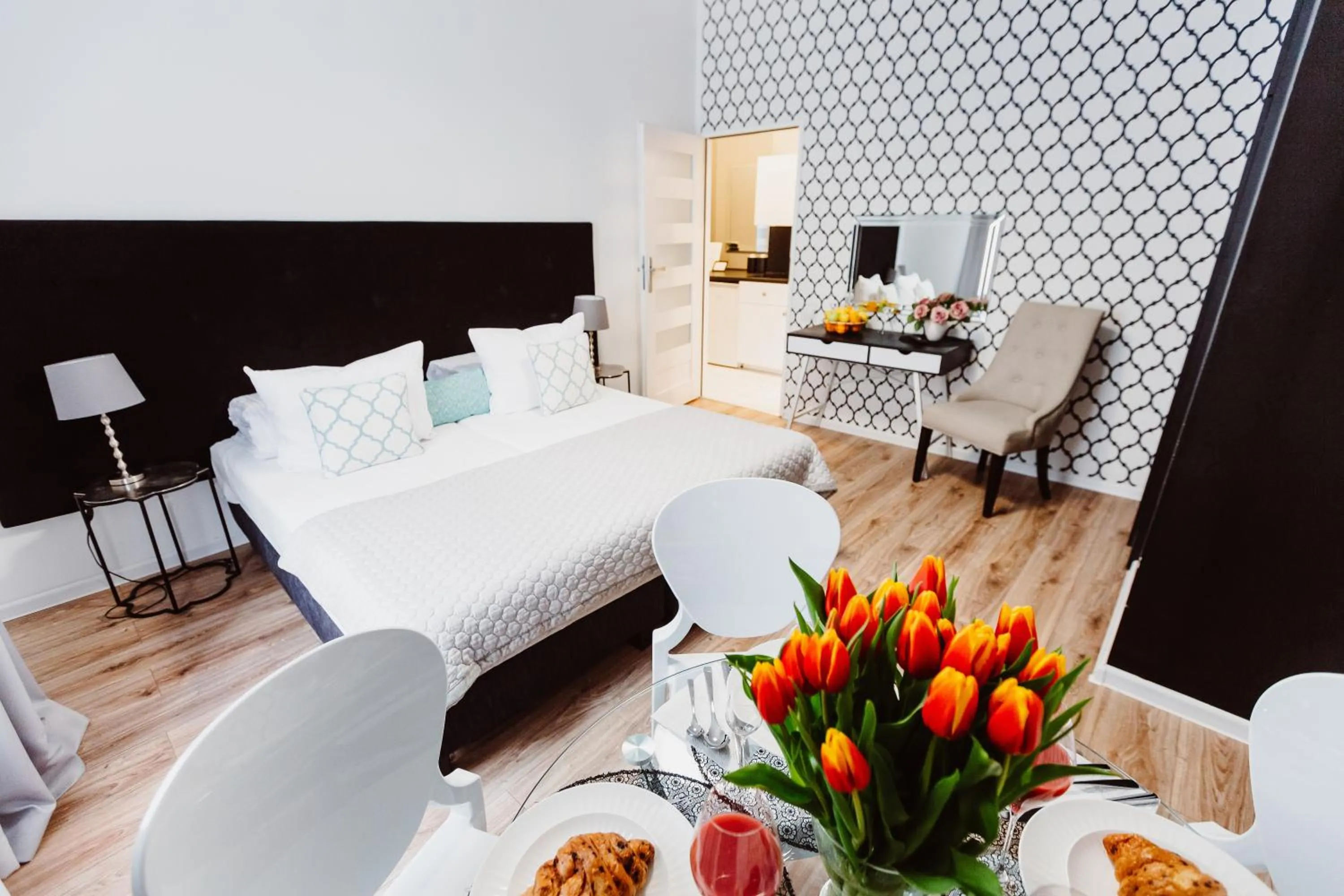 Bedroom, Bed in Z14 Boutique Residence - Krakow Old Town