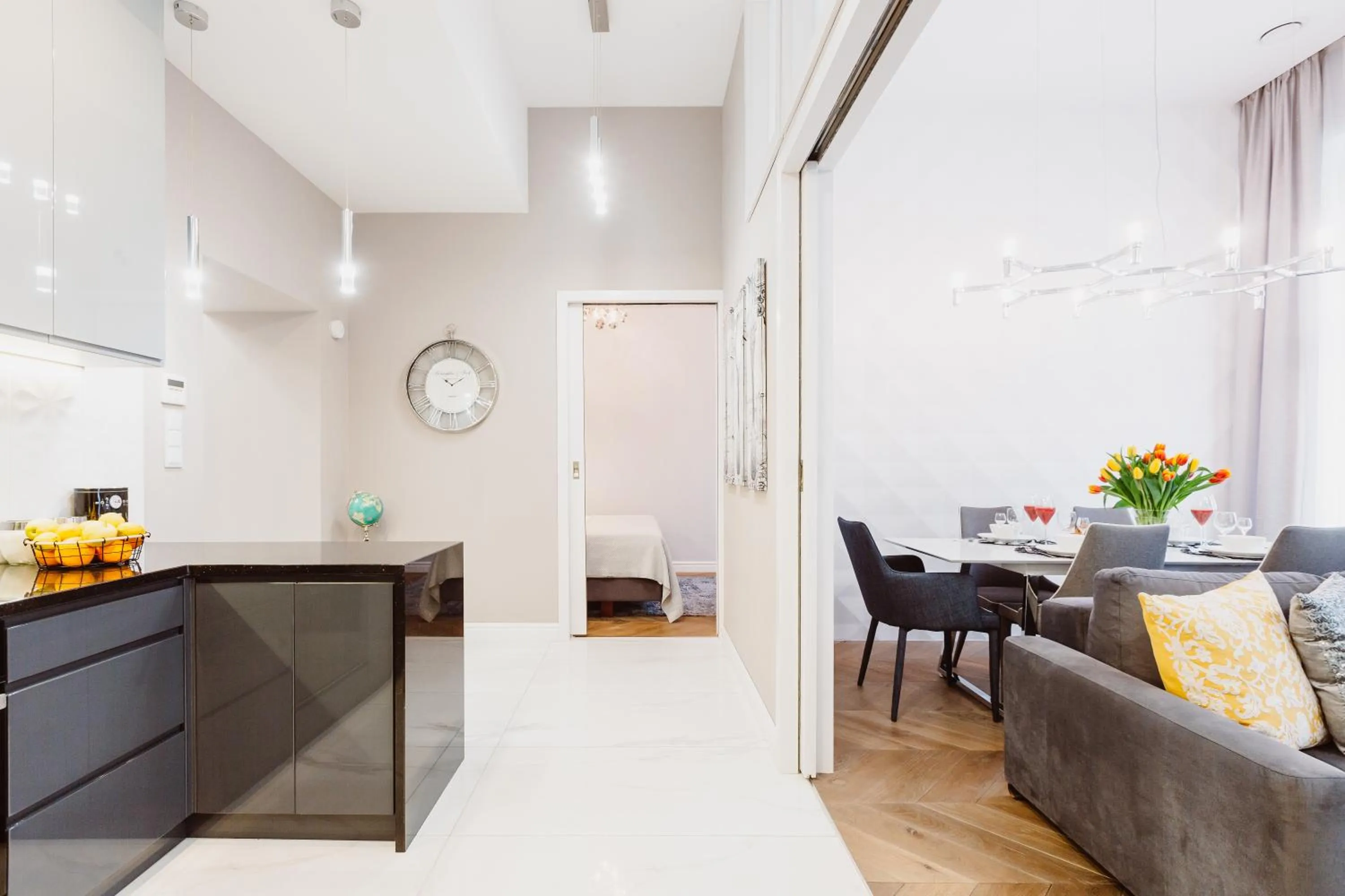 Kitchen or kitchenette in Z14 Boutique Residence - Krakow Old Town