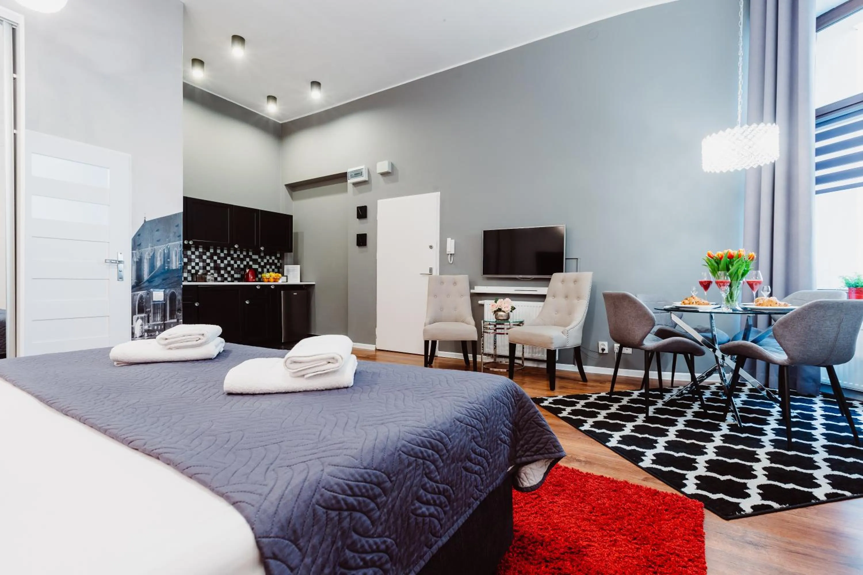 Photo of the whole room, Bed in Z14 Boutique Residence - Krakow Old Town