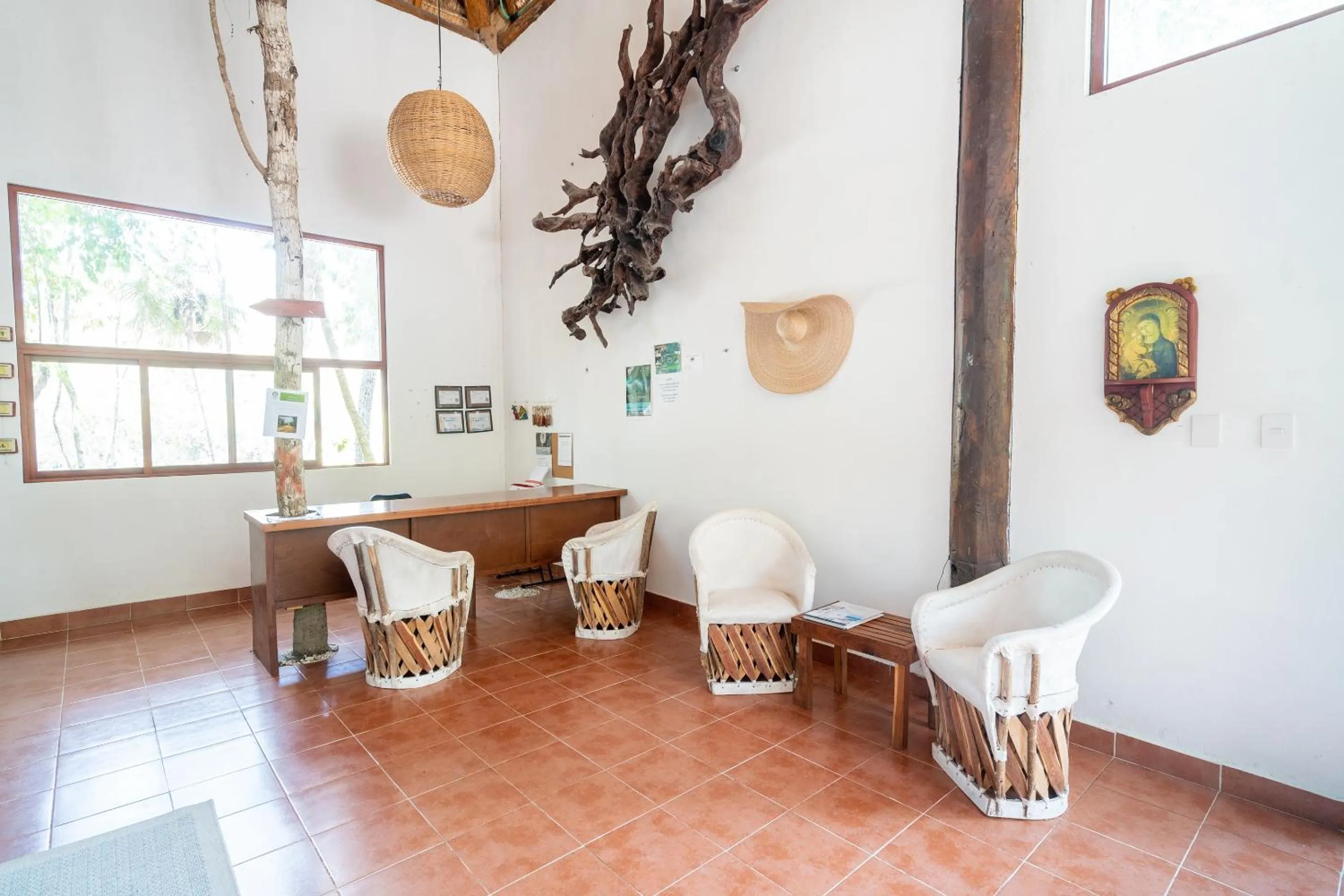 Lobby or reception in Ecovergel Hotel Riviera Maya